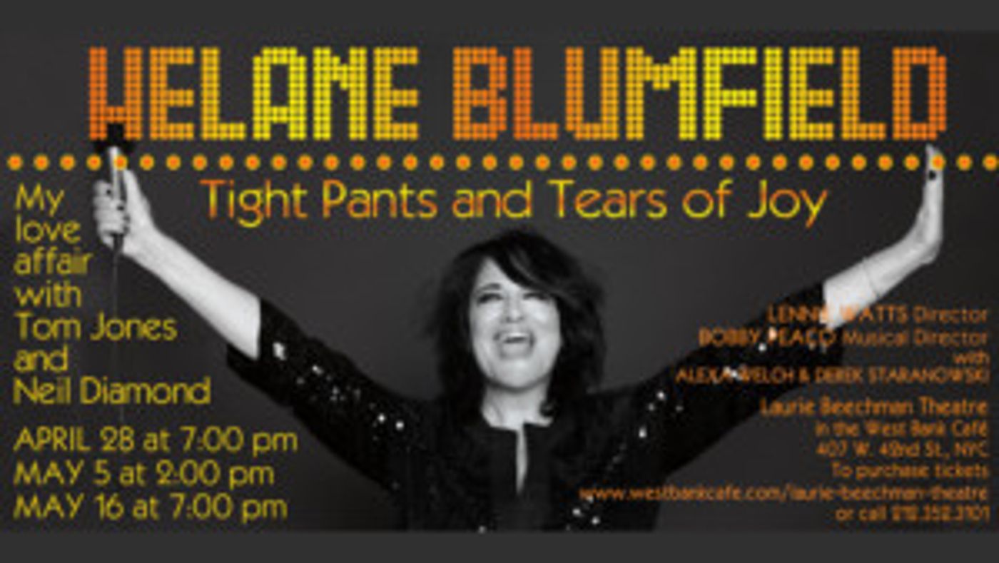 Helane Blumfield Presents New Show Directed By Lennie Watts  Image