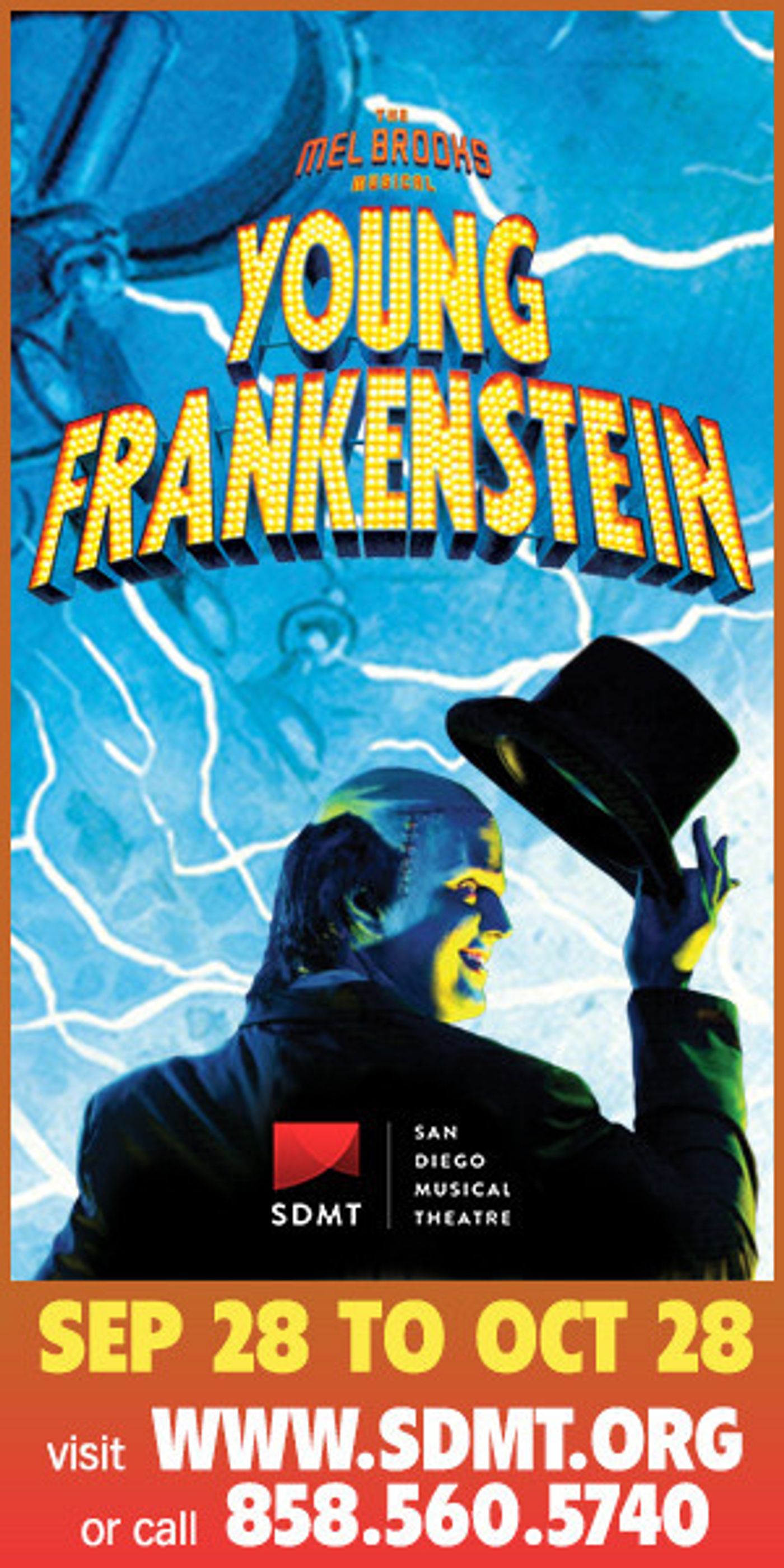San Diego Musical Theatre Shares Cast and Creative of YOUNG FRANKENSTEIN  Image