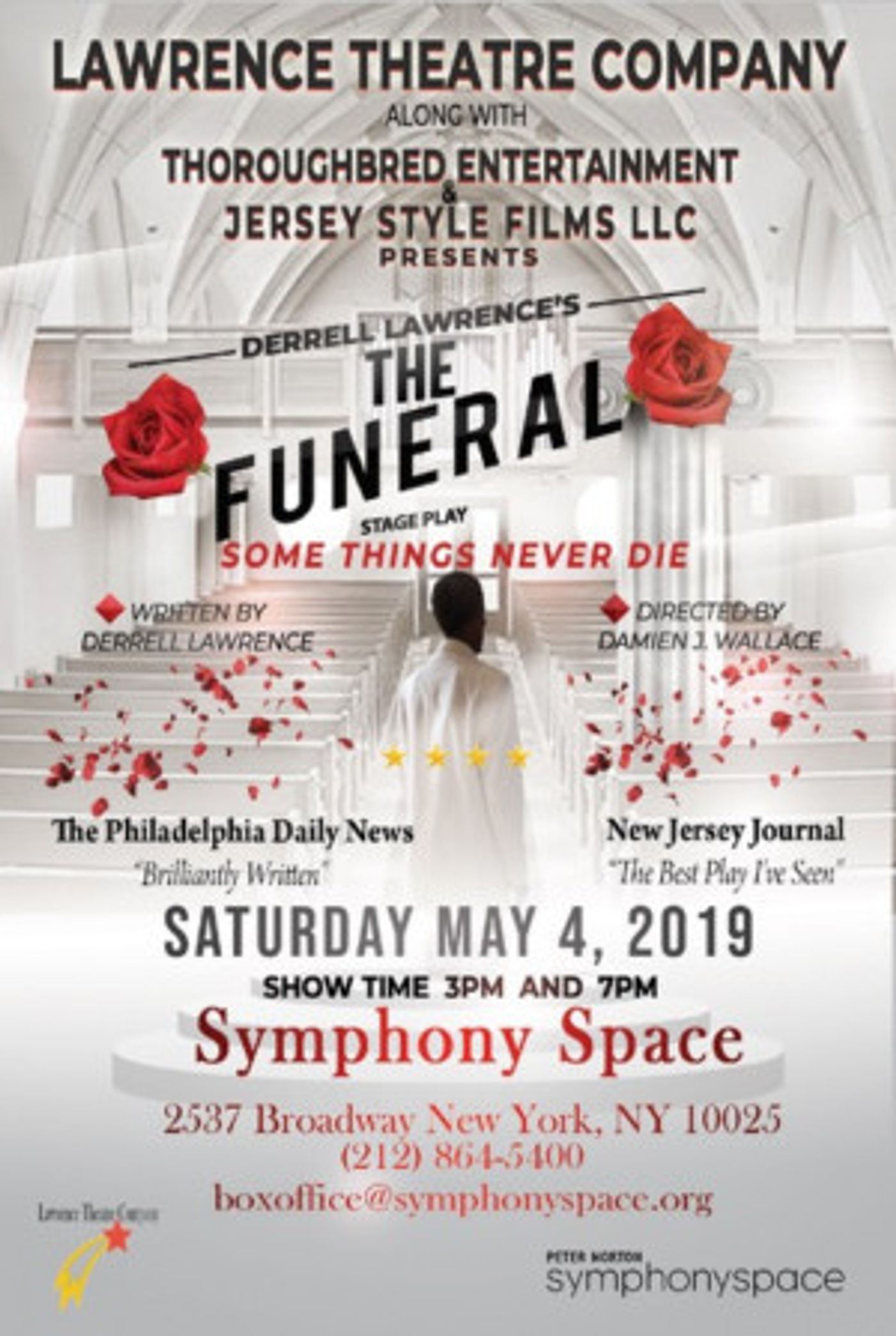 Philadephia-Based Theater Company To Make New York Debut With Derrell Lawrence's THE FUNERAL  Image