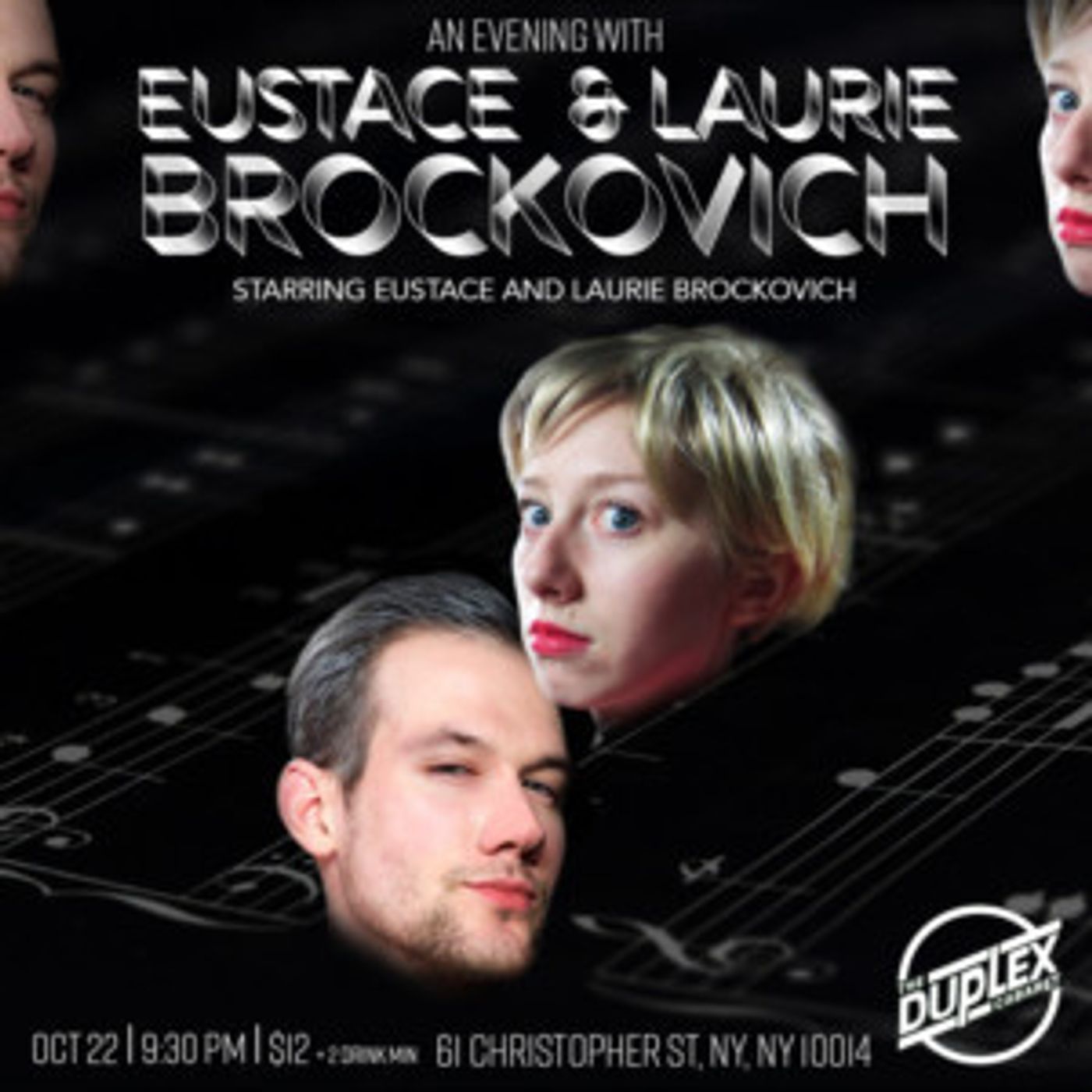AN EVENING WITH EUSTACE AND LAURIE BROCKOVICH Comes To The Duplex On 10/22  Image