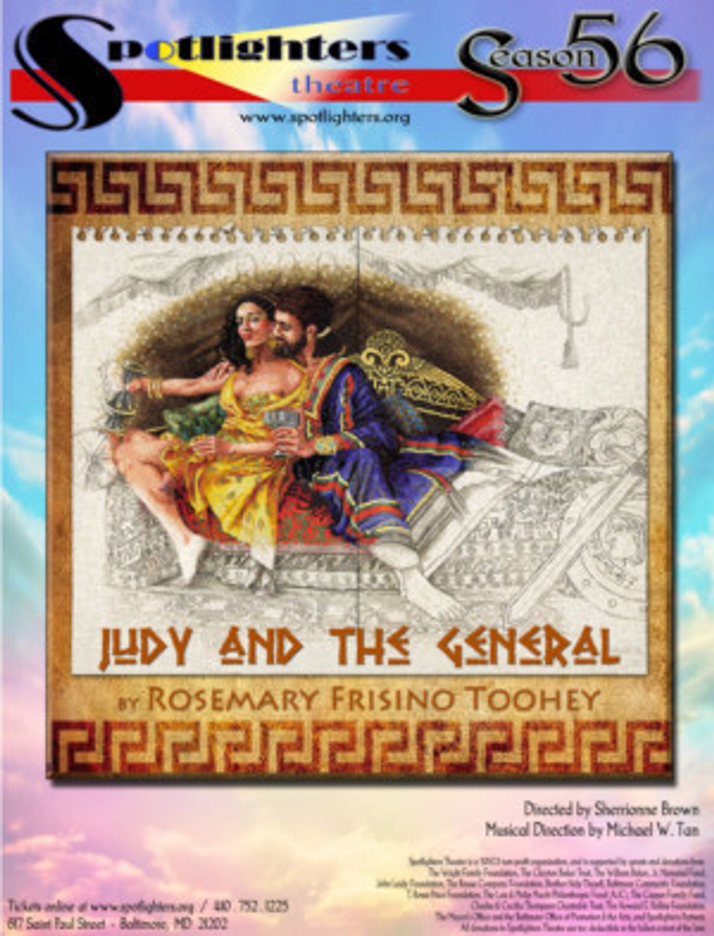 Spotlighters Theatre Presents the World Premiere of JUDY & THE GENERAL  Image