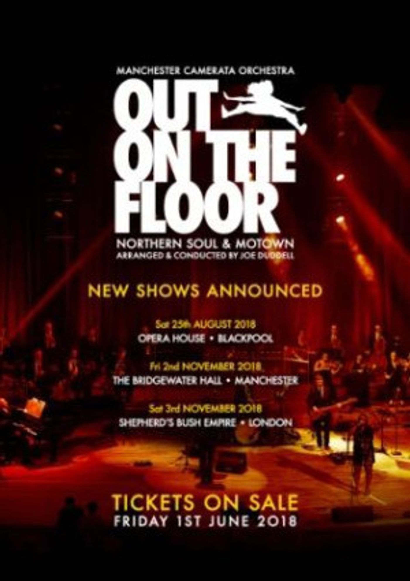 Manchester Camerata and Joe Duddell announce new dates for their Northern Soul And Motown show!  Image