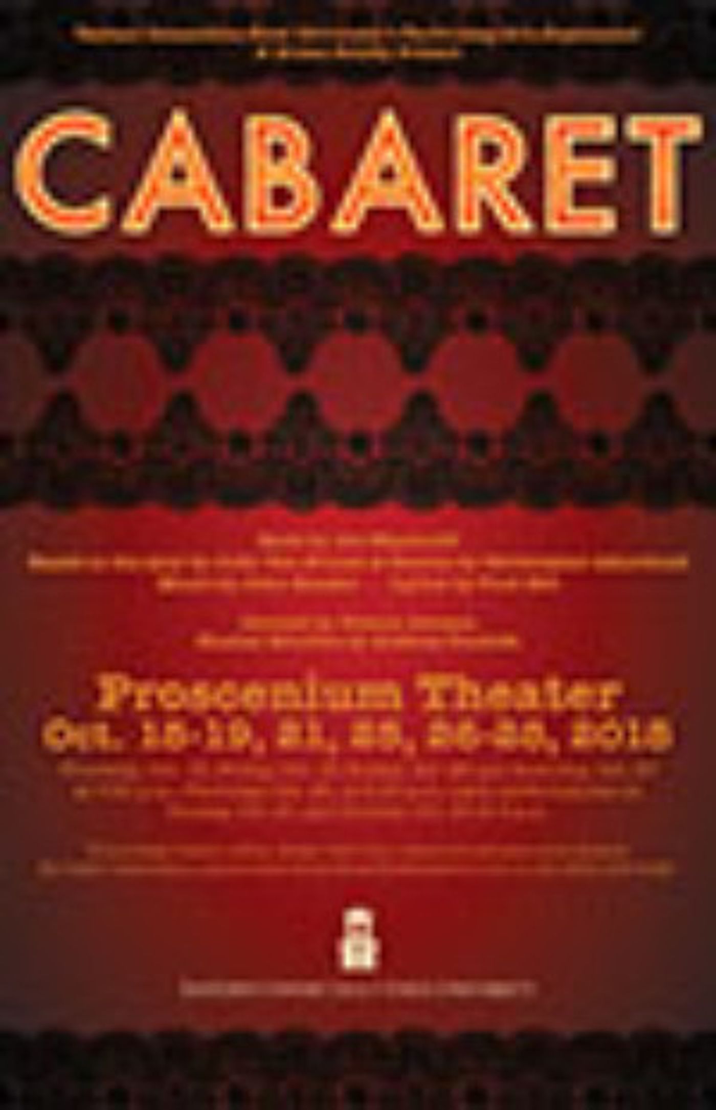 Eastern Theatre Presents CABARET  Image