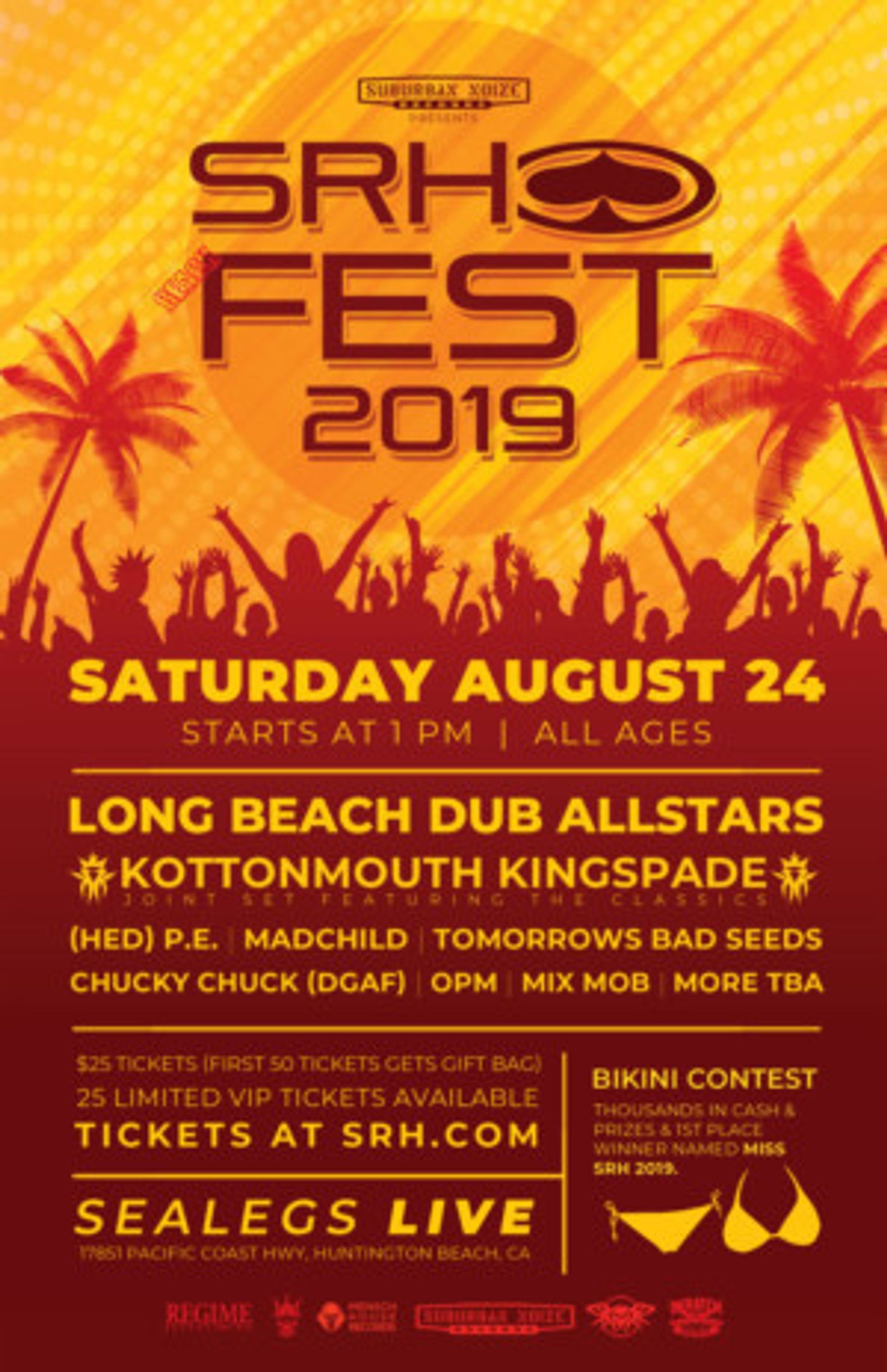 SRH Fest Comes to Huntington Beach This August  Image