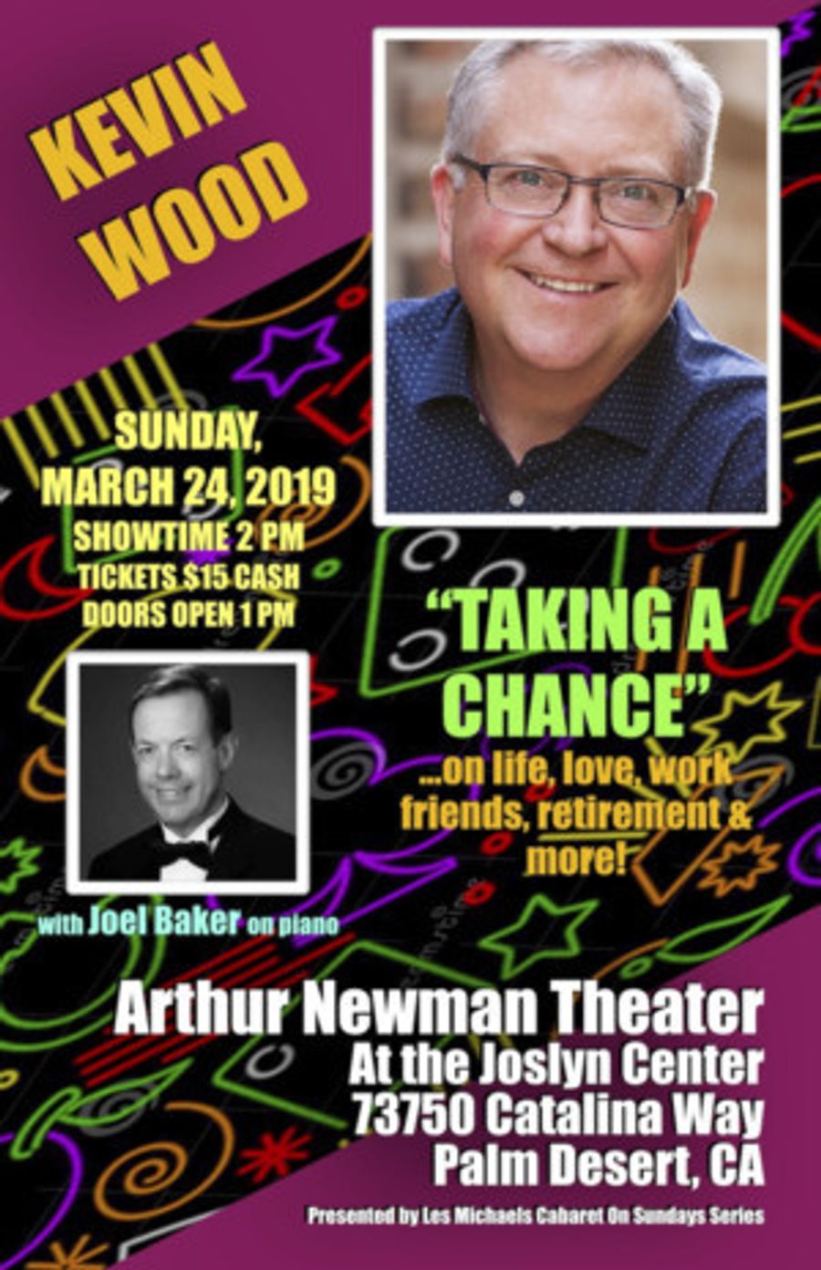 Kevin Wood Comes To Arthur Newman Theater Image