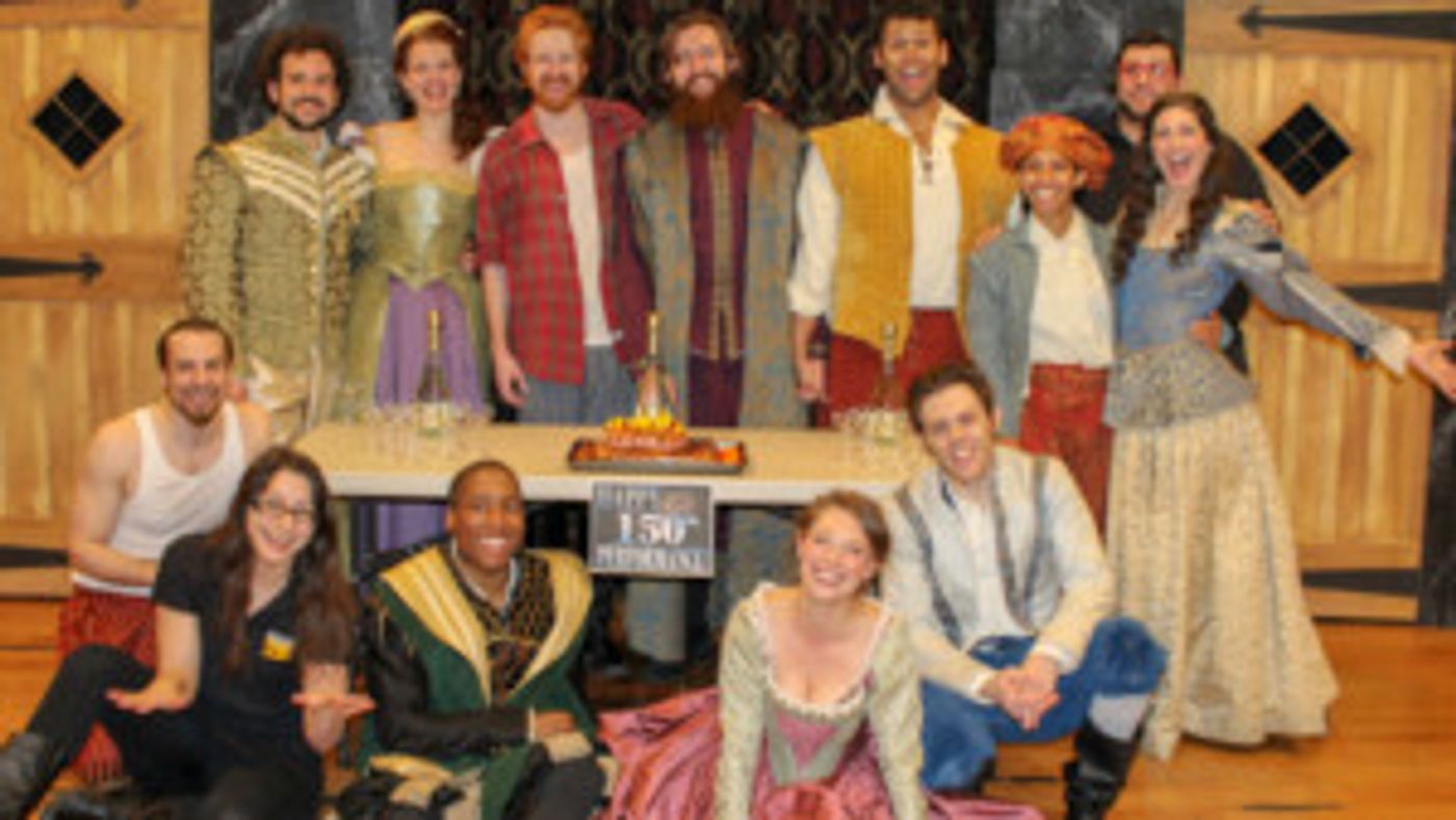 American Shakespeare Center's Wicked Folly Troupe Celebrates Its 150th Performance  Image