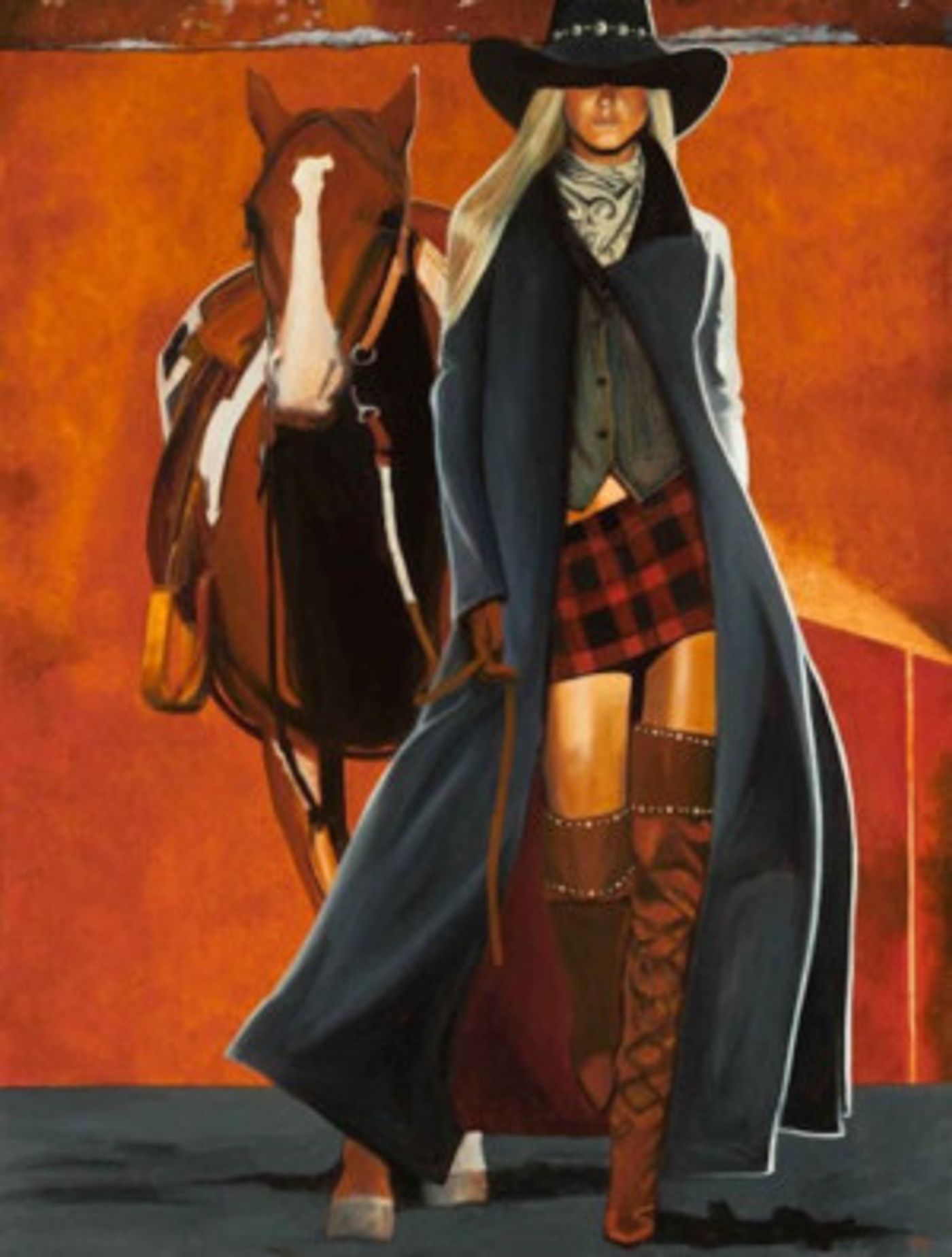 Celebrate David DeVary's 75th Birthday At Goldenstein's 15th Annual COWBOY AND INDIANS SHOW  Image