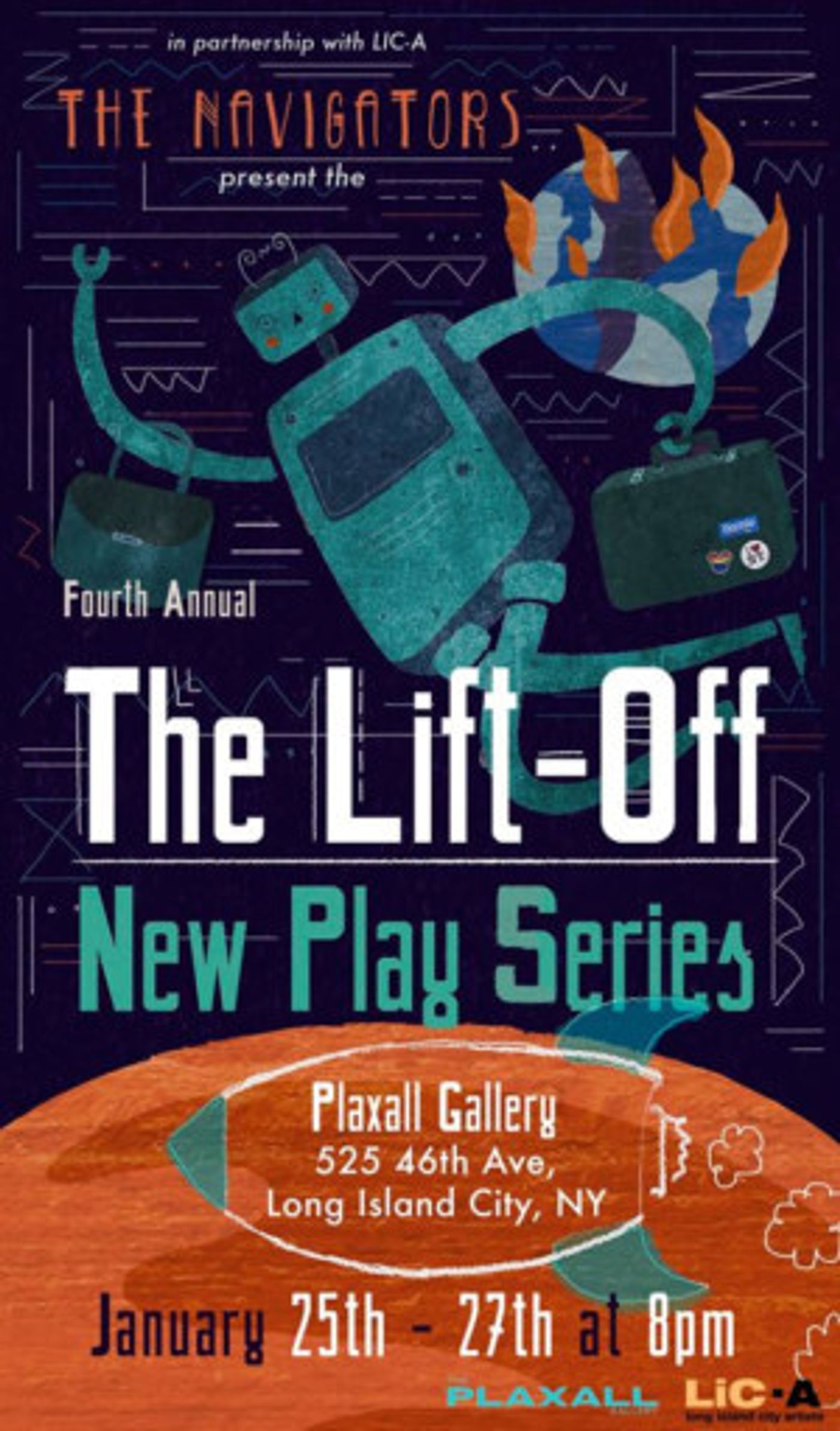 The Navigators, A Feminist Science Fiction Theater Company, Present Their Fourth Annual Lift-Off New Play Series  Image