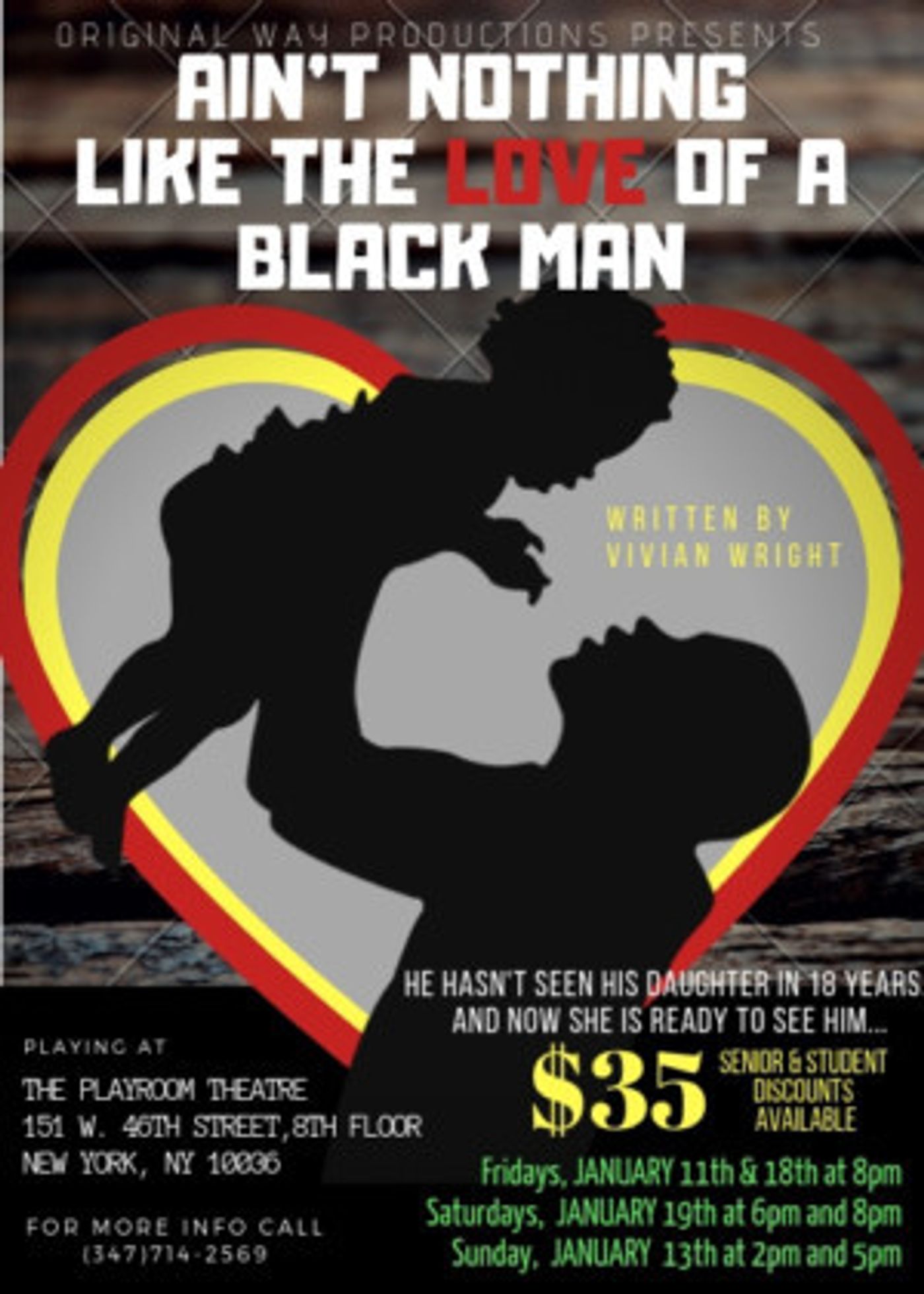 AIN'T NOTHIN LIKE THE LOVE OF A BLACK MAN Set To Rip The Stage In New York City  Image