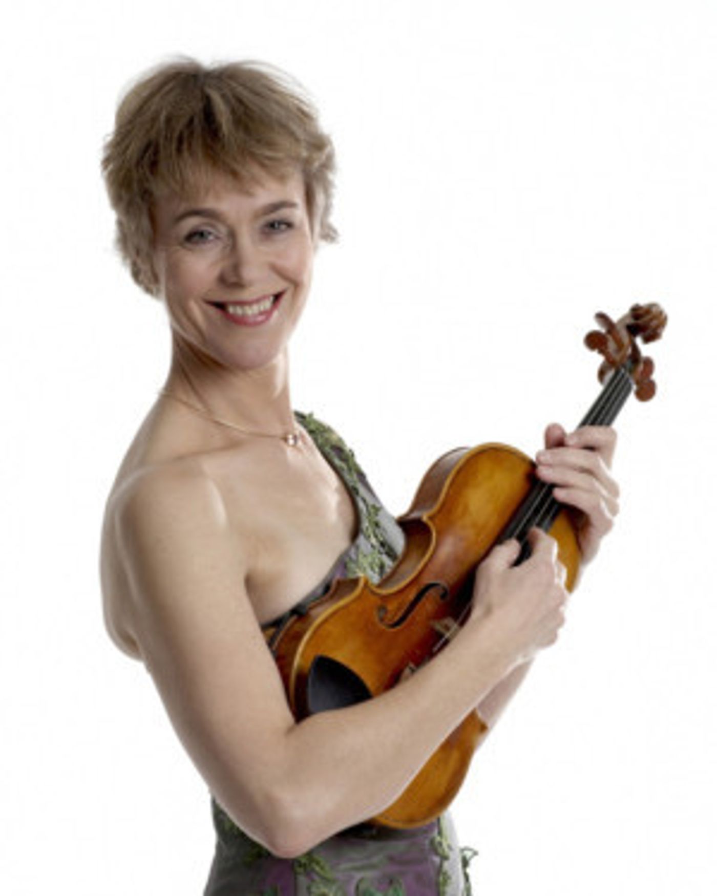 Icelandic Violinist Hlif Sigurjonsdottir In Concert On Today At Saint Peter's Church  Image