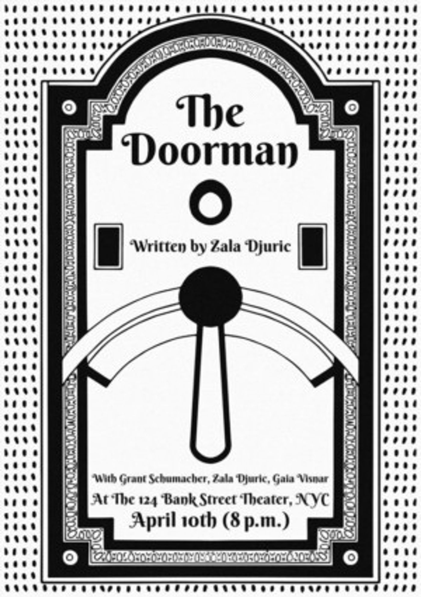 New Original Play THE DOORMAN Comes to HB Playwrights Theatre!  Image
