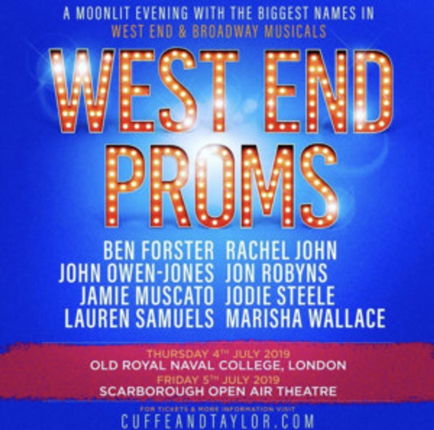 John Owen-Jones, Marisha Wallace and More Head to WEST END PROMS  Image
