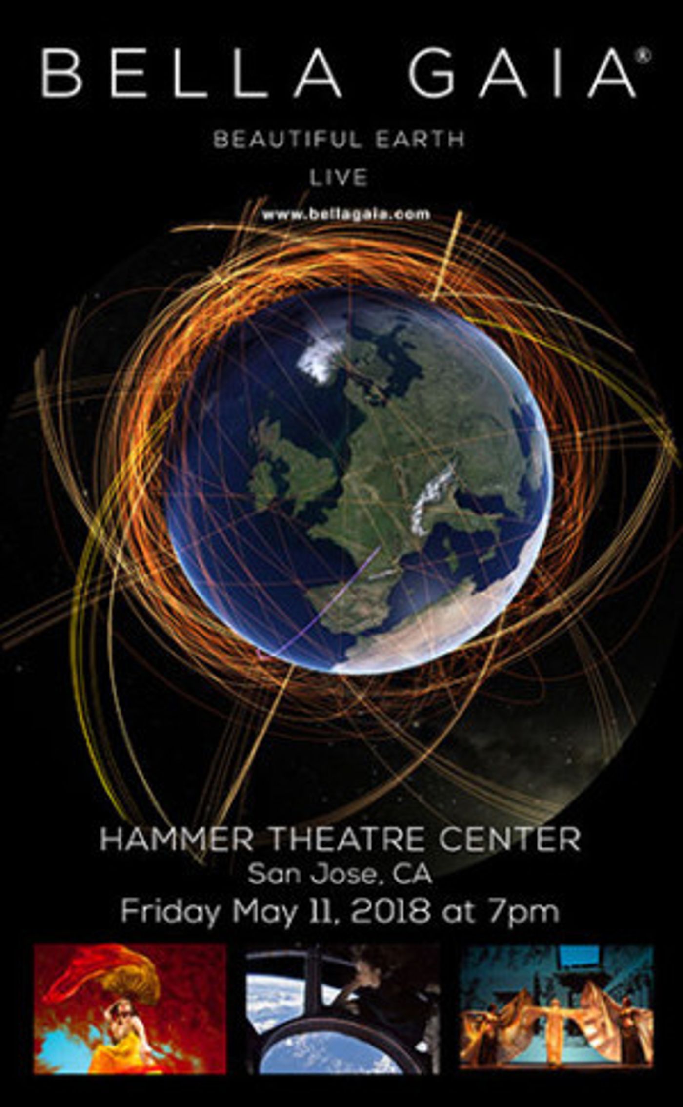 The Hammer Theatre Presents BELLA GAIA: A Poetic Vision Of Earth From Space  Image