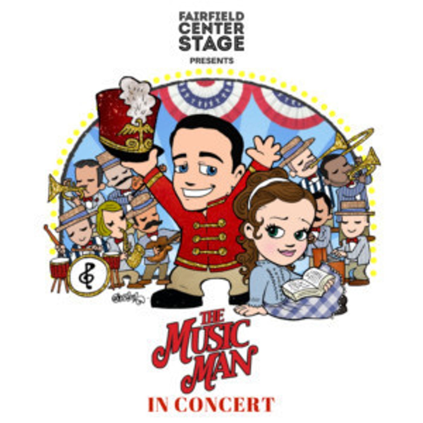 Fairfield Center Stage Presents THE MUSIC MAN IN CONCERT  Image