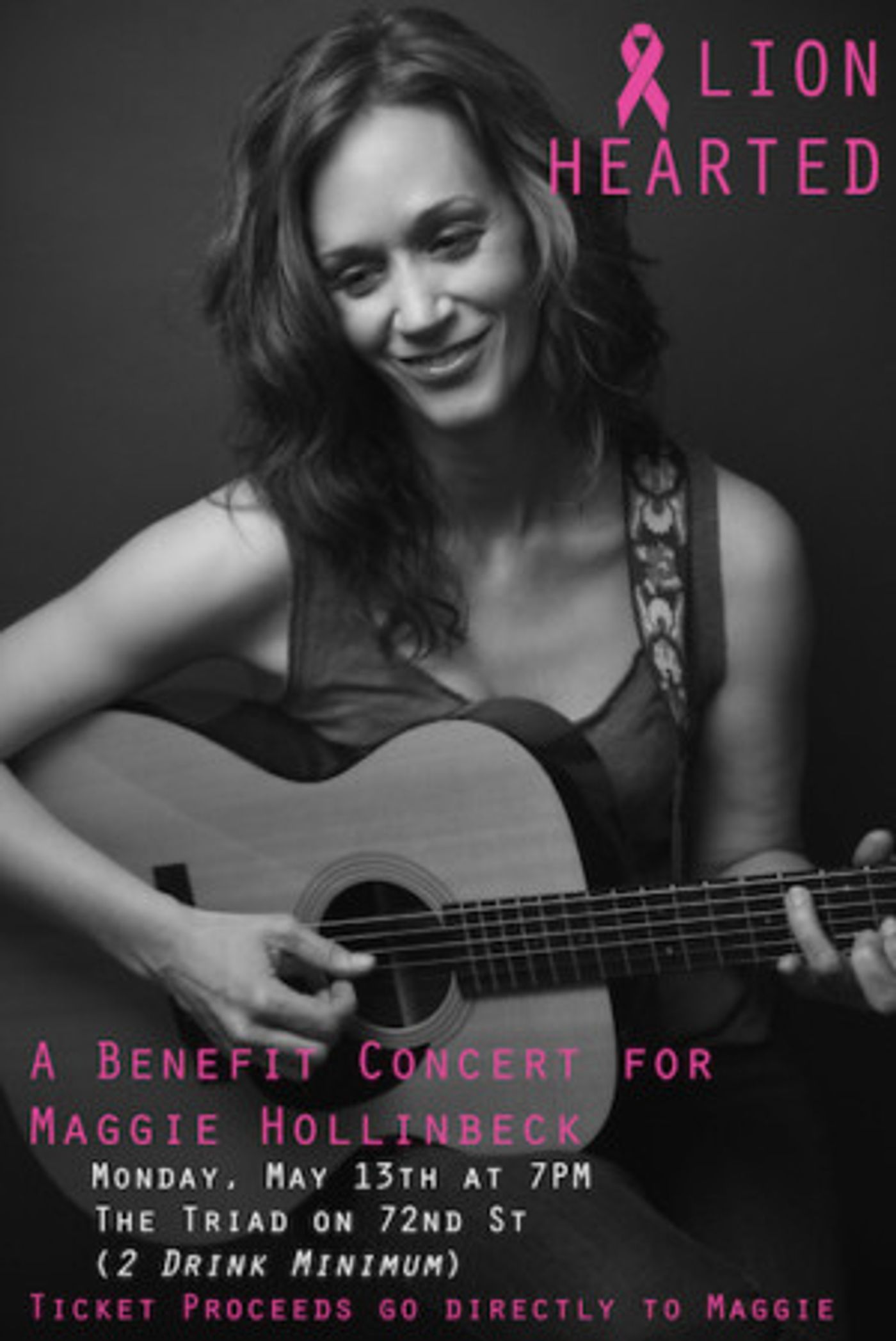 Join Members Of The Broadway Community For LION HEARTED: A Benefit Concert For Maggie Hollinbeck  Image