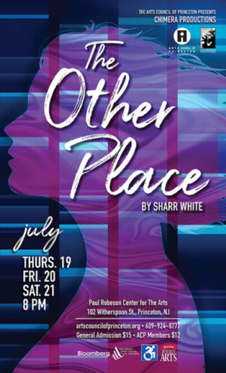 THE OTHER PLACE By Sharr White To Run July 19-21 At Arts Council Of Princeton Image