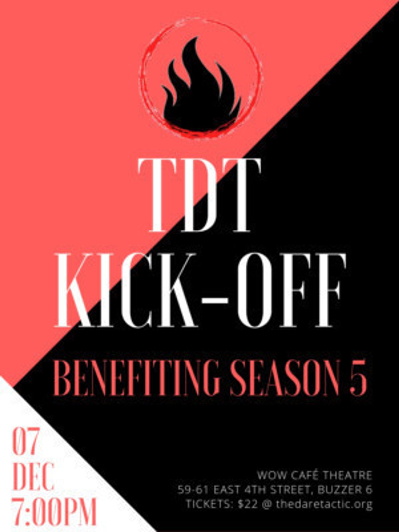 Tickets Are On Sale For The Dare Tactic's Kick Off Benefit  Image
