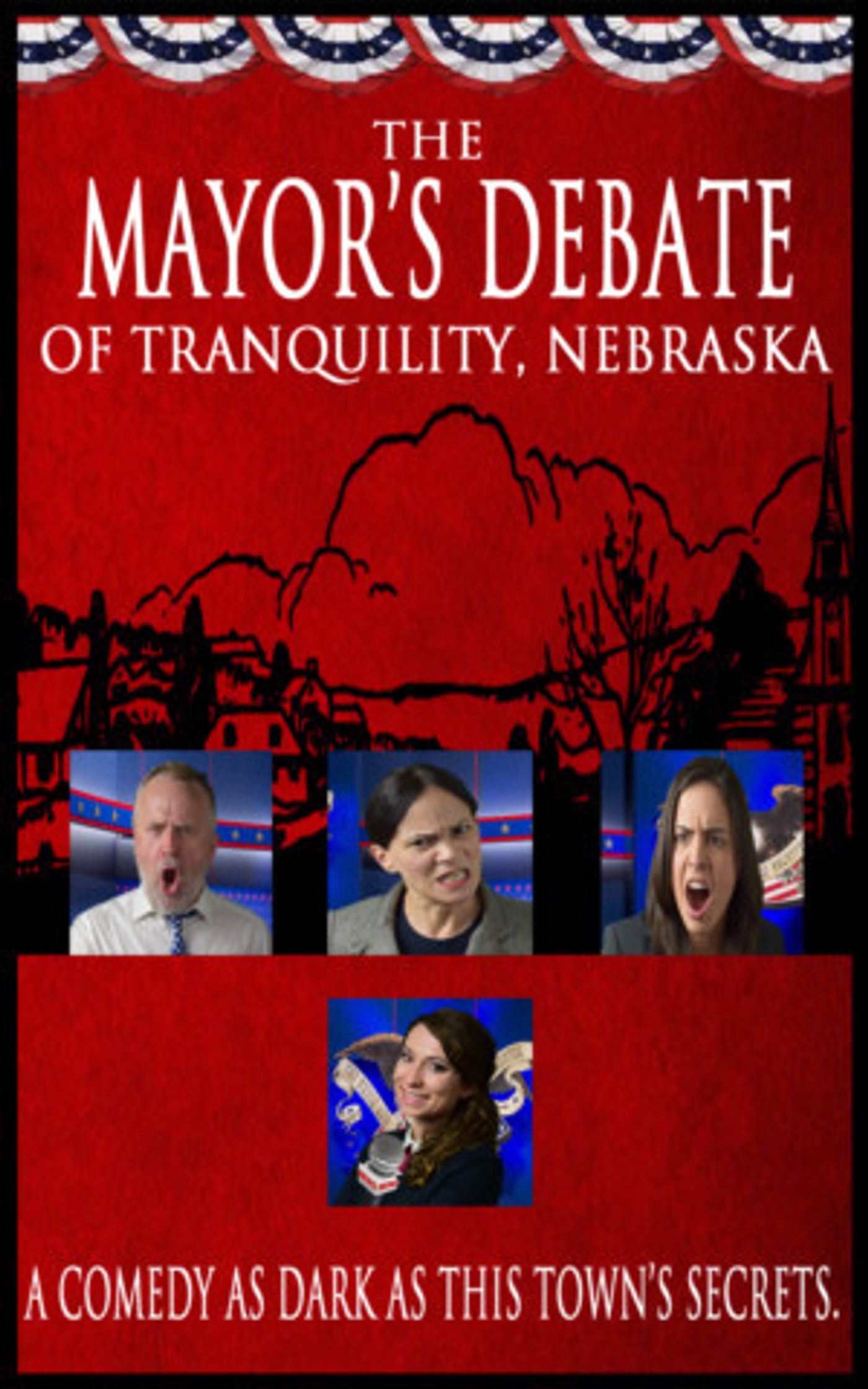 Jim Hanna's THE MAYOR'S DEBATE OF TRANQUILITY, NEBRASKA' Opens June 6 At Hollywood Fringe  Image
