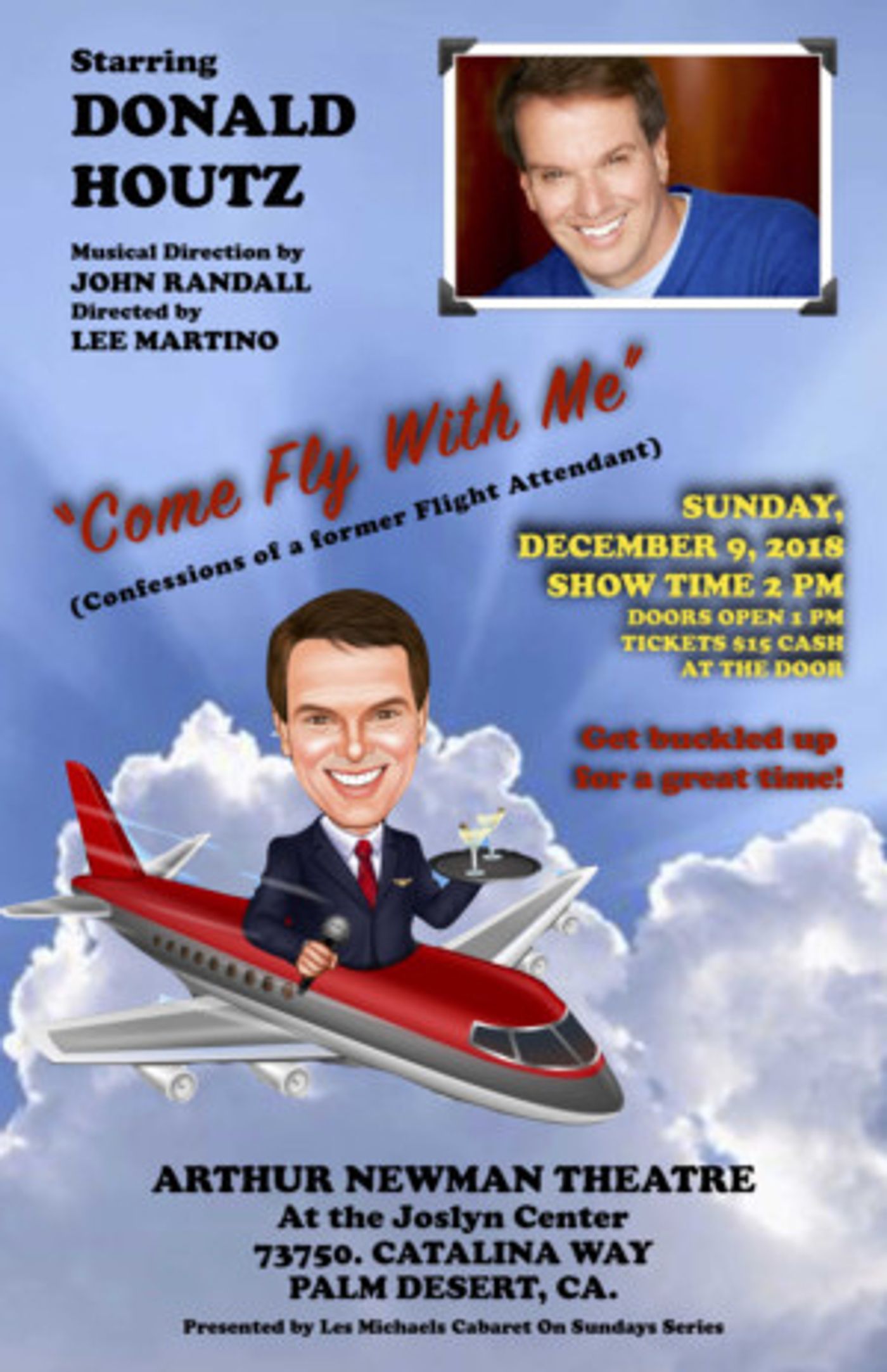 Donald Houtz Performs One-Man Show In Palm Desert  Image