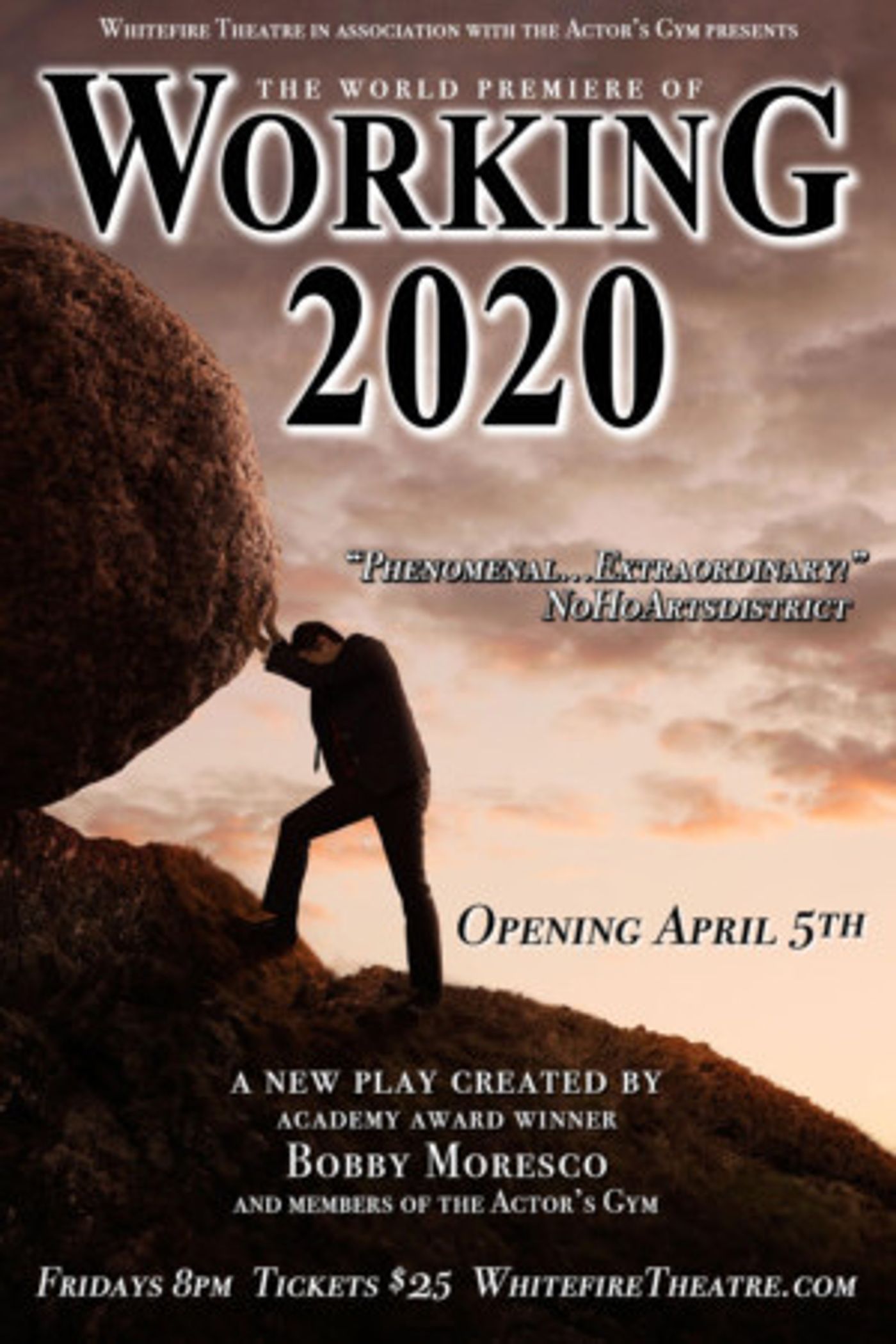 WORKING 2020 Comes To Whitefire Theatre Friday  Image