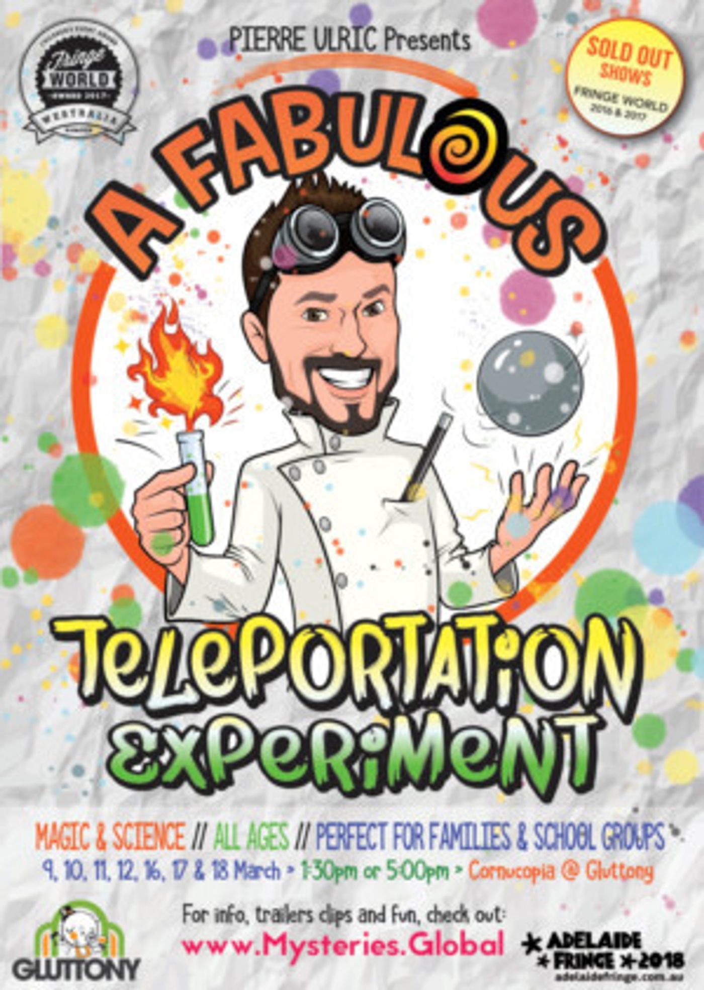 A FABULOUS TELEPORTATION Comes to Adelaide Fringe  Image