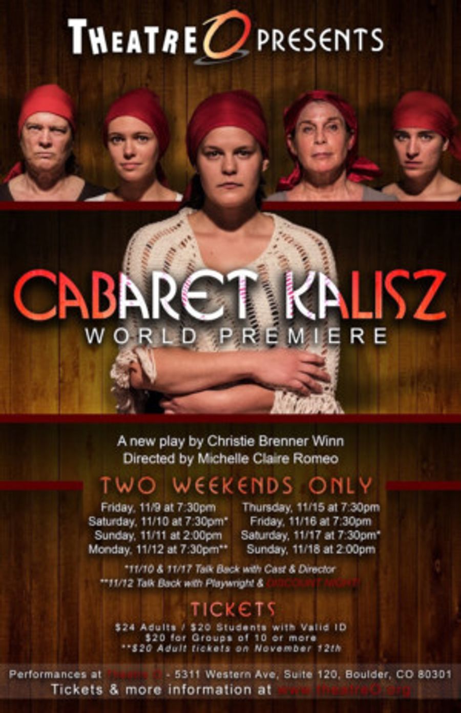 World Premiere Of CABARET KALISZ Gives A New Perspective On The Human Spirit, Survival, And Women During The Holocaust Image