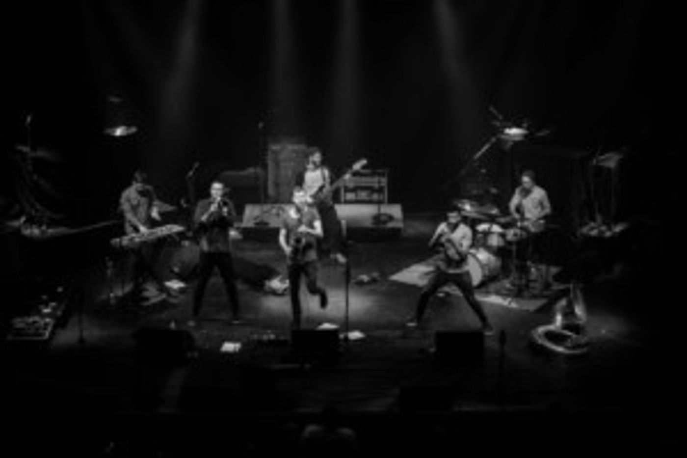 Huntertones Heat Up May Elm Street Outdoor Cocnert  Image