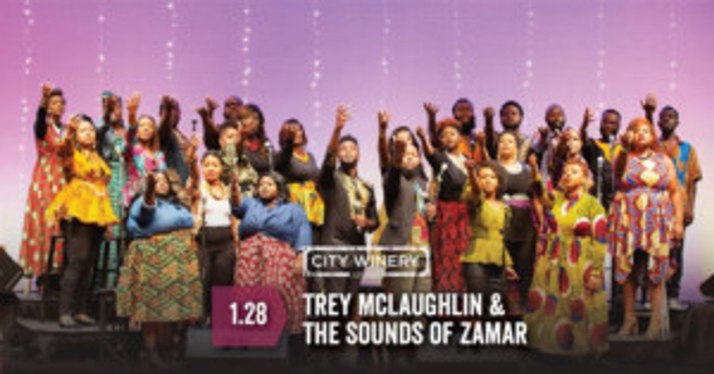 Viral, Gospel Sensations Trey McLaughlin and The Sounds Of Zamar Come to City Winery Chicago  Image