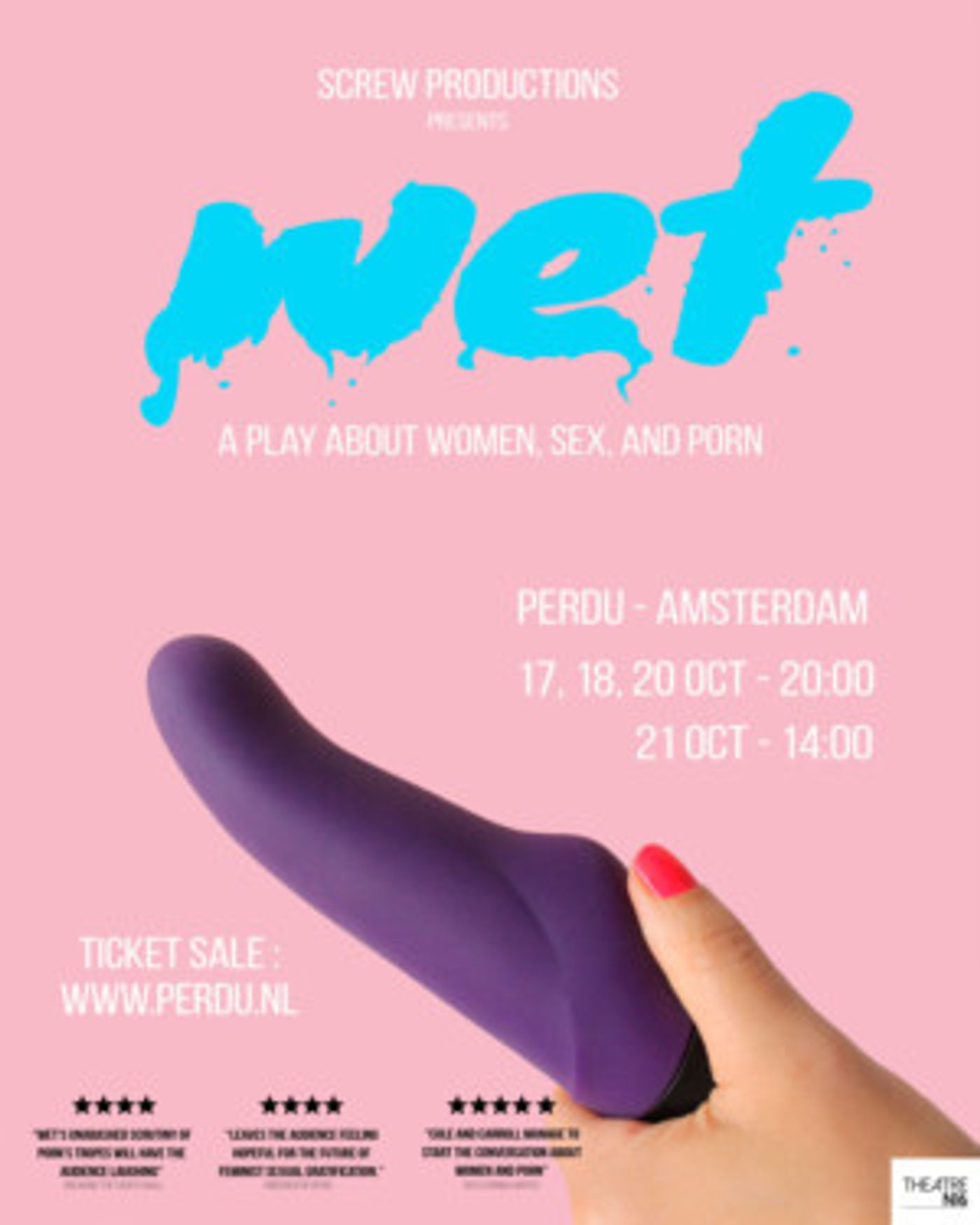 Screw Productions Presents The Dutch Premiere Of WET  Image