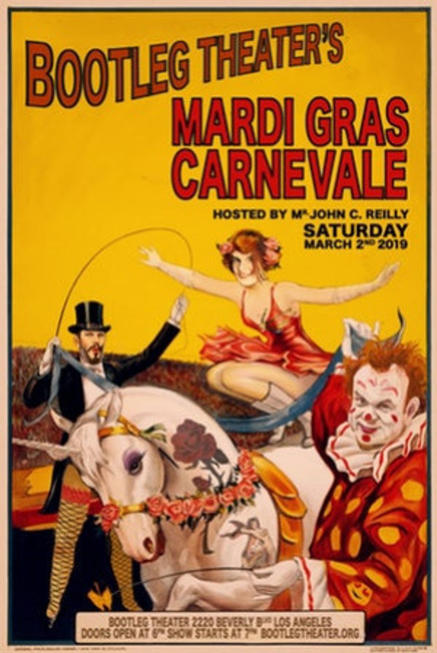 Bootleg Theatre Celebrates Its 13th Anniversary At Annual Mardi Gras Carnevale  Image