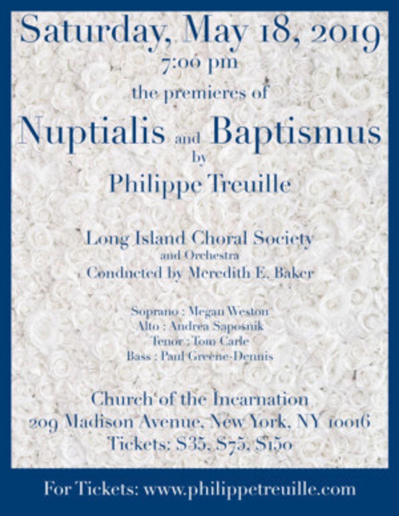 Philippe Treuille to Premiere Two New Works  Image