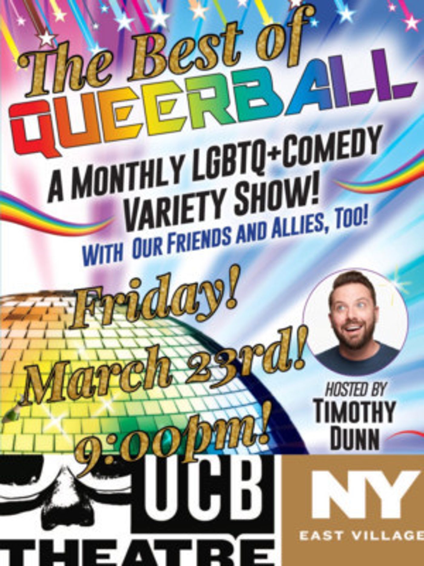 The Best Of QUEERBALL: A LGBTQ+ Comedy Variety Show Set To Dazzle Audiences!  Image