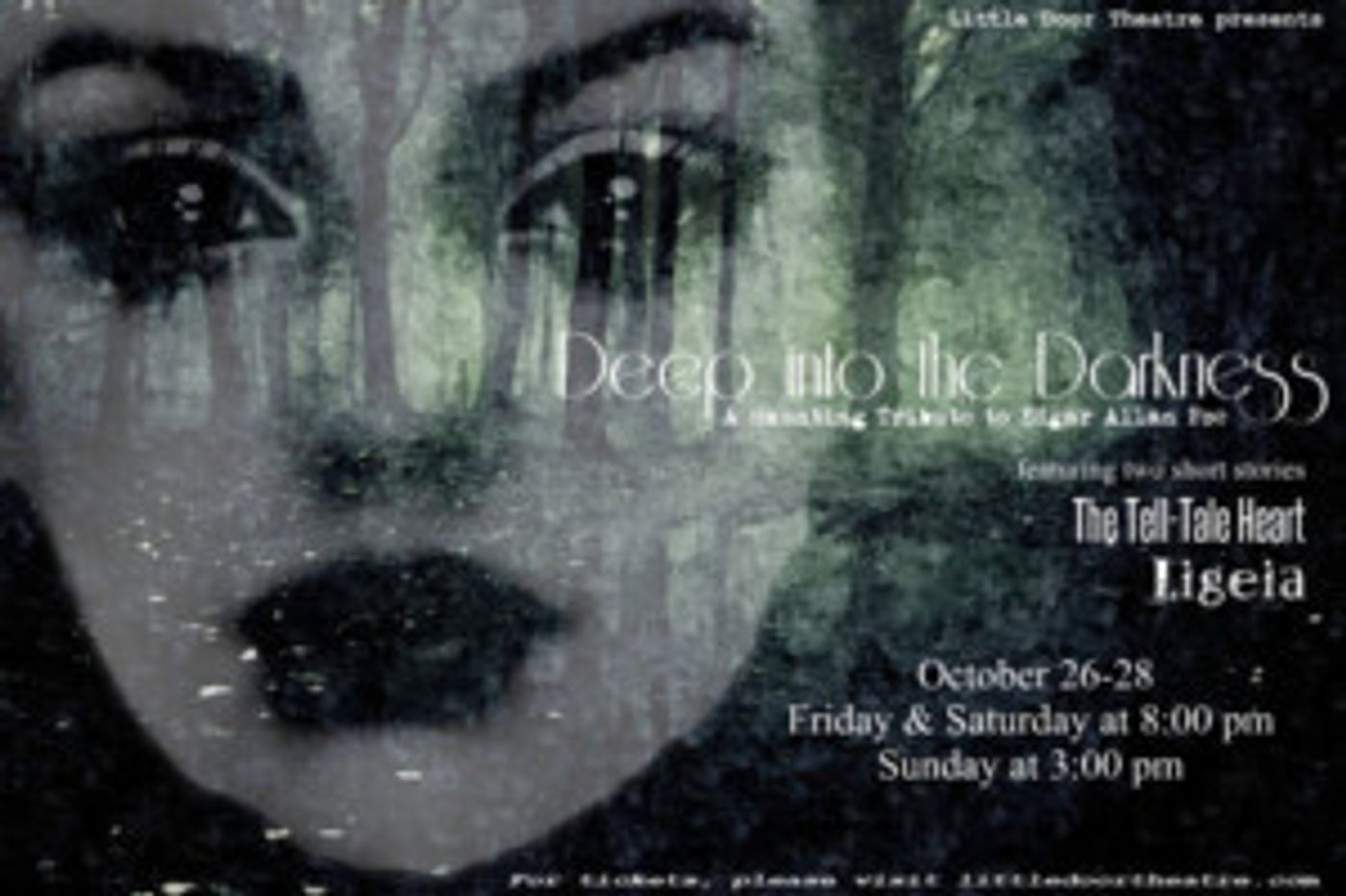 Little Door Theatre Performs Edgar Allan Poe Tribute, DEEP INTO THE DARKNESS]  Image