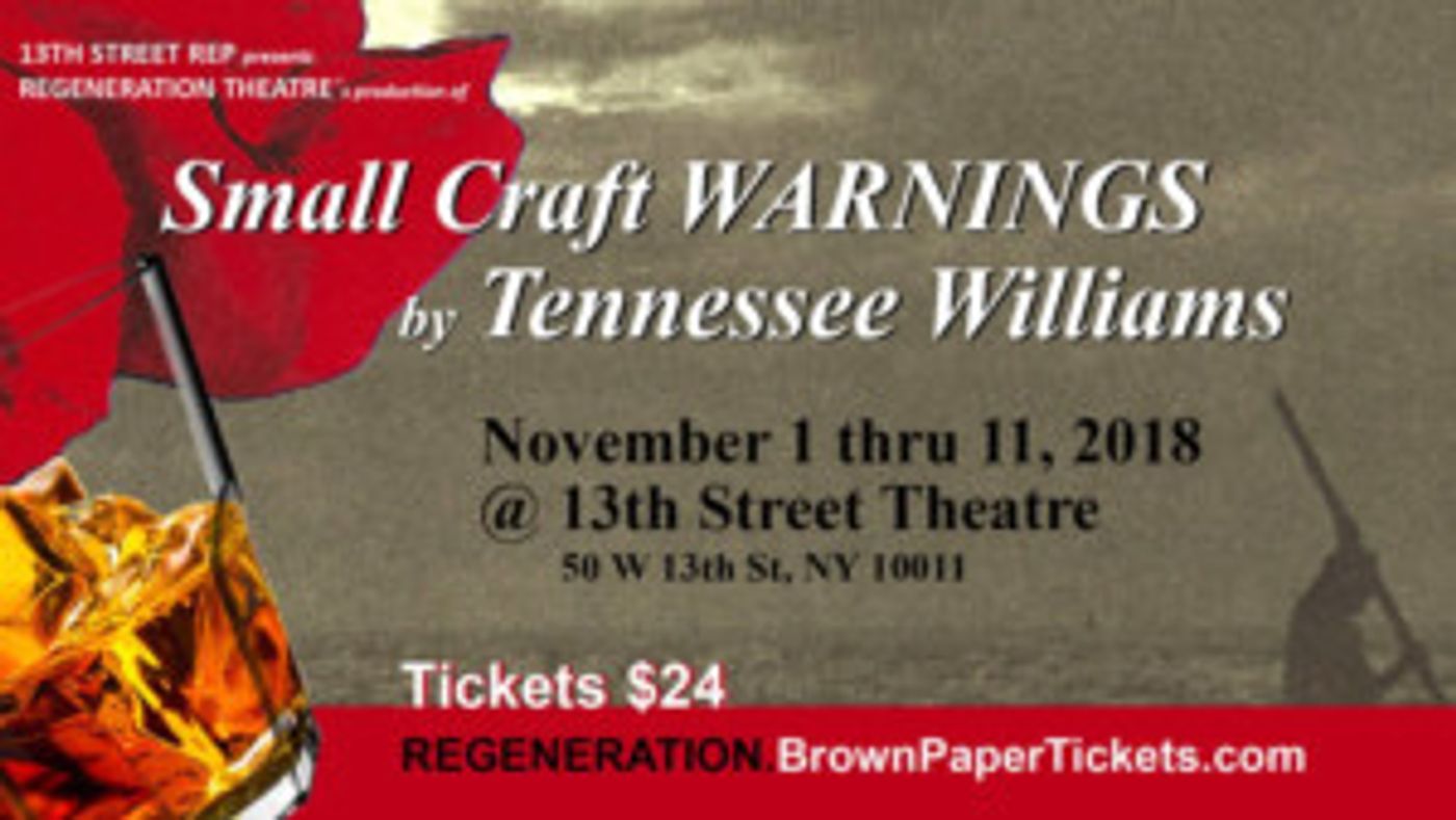 Tennessee Williams' SMALL CRAFT WARNING to Be Revived  Image