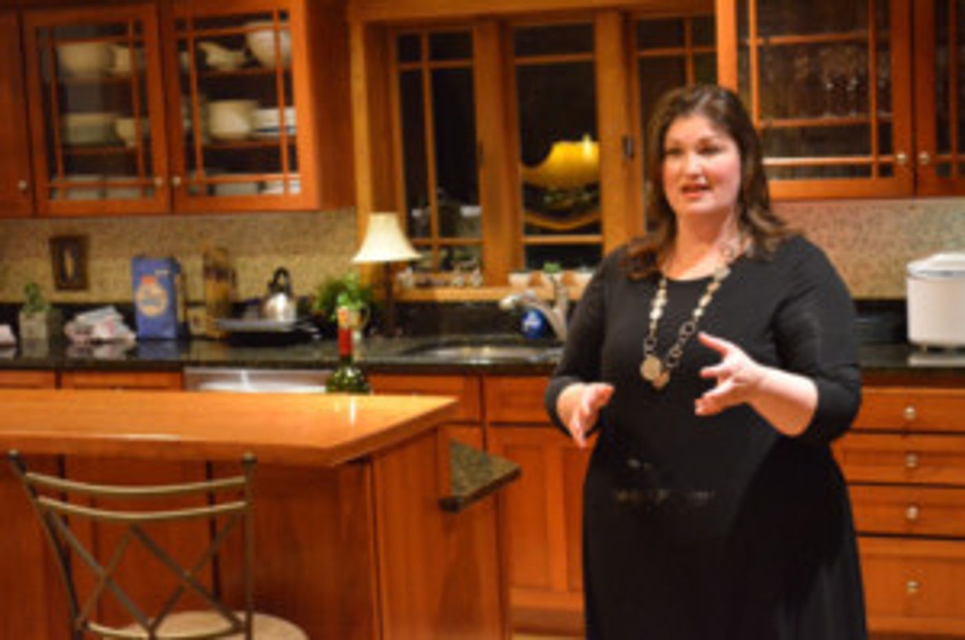 Croswell Opera House Stages One-woman Play AGLIO E OLIO in Blissfield Home  Image