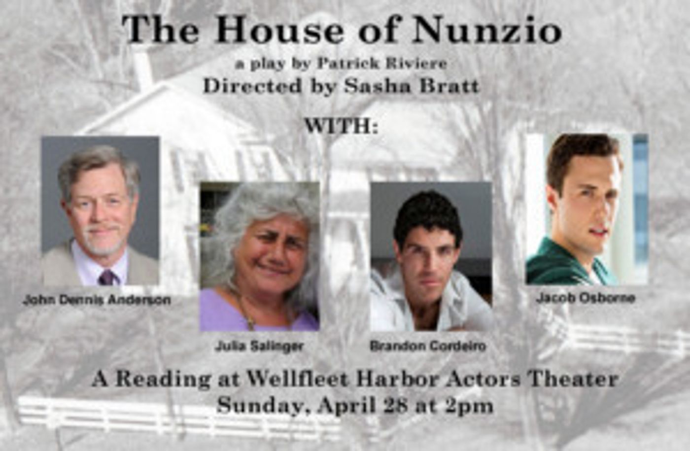THE HOUSE OF NUNZIO Gets Reading At WHAT  Image