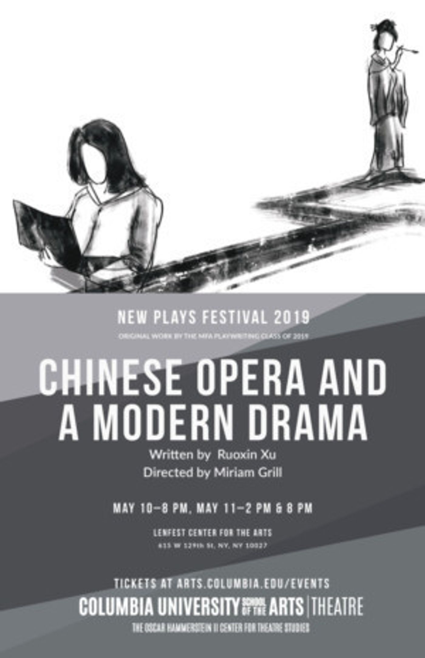 CHINESE OPERA AND A MODERN DRAMA, Set In Today's U.S. And China, Comes To Columbia University  Image