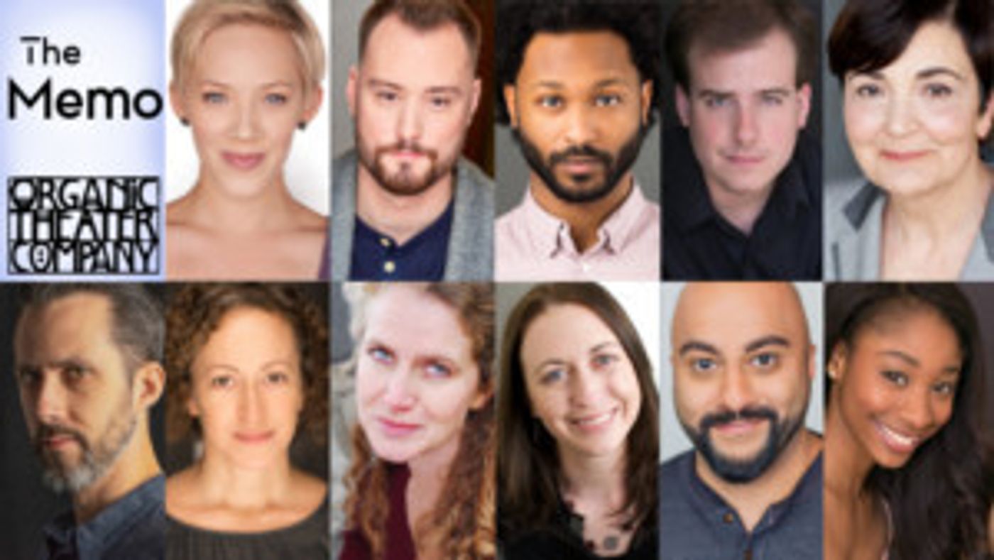 Cast Announced for THE MEMO at Organic Theater Company  Image