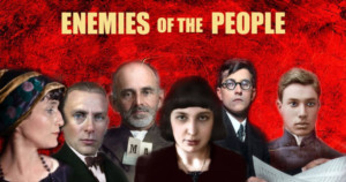 Censored Poetry And Music Under Stalin's Reign Comes To Life In ENEMIES OF THE PEOPLE By Russian Arts Theater  Image