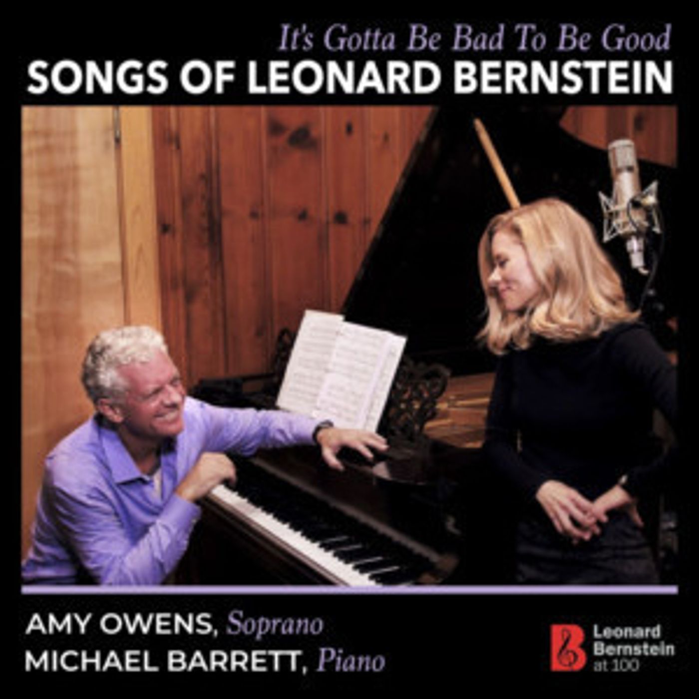 Classical Artists Amy Owens And Michael Barrett Announce IT'S GOTTA BE BAD TO BE GOOD: SONGS OF LEONARD BERNSTEIN  Image