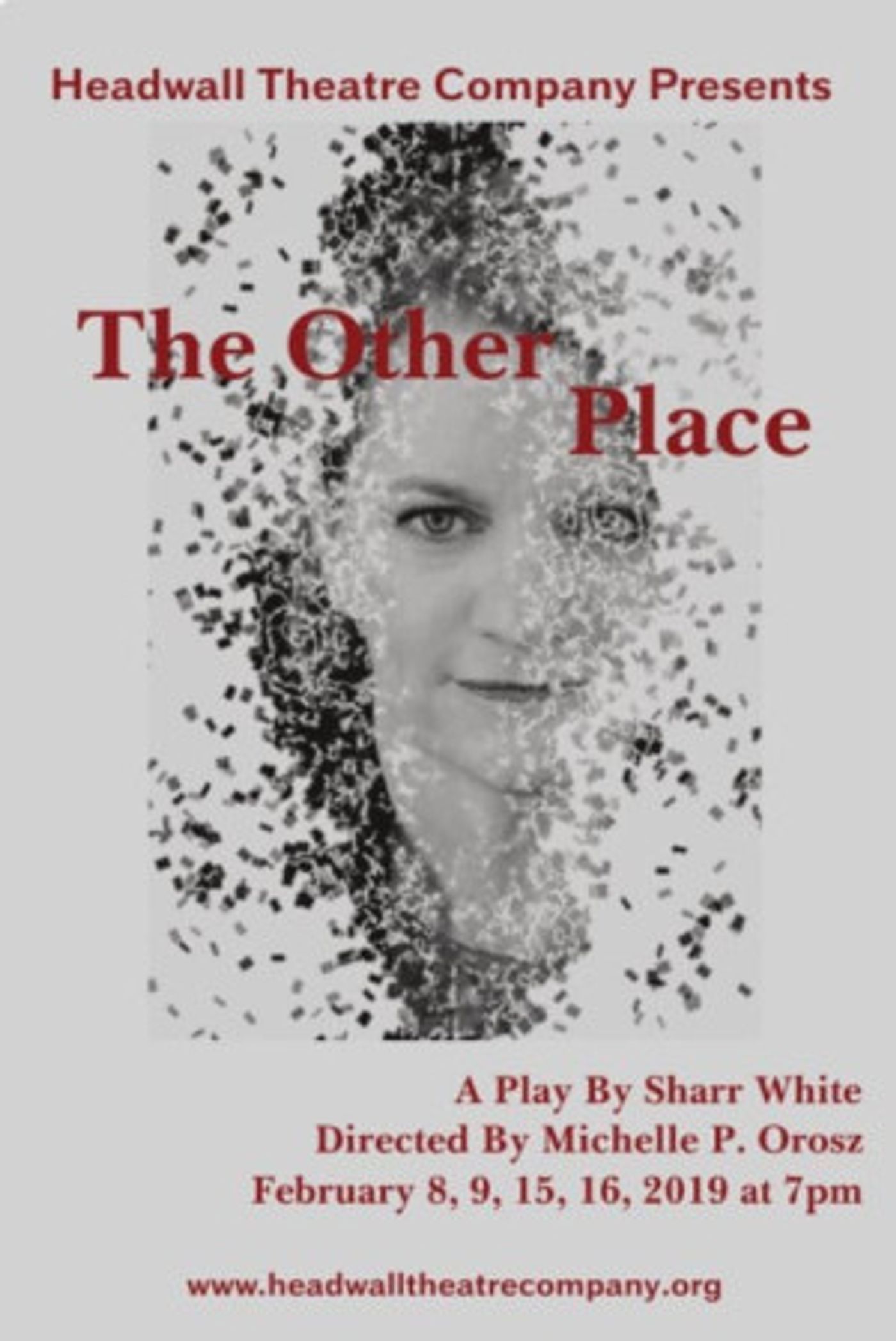 Headwall Theatre Company Presents THE OTHER PLACE By Sharr White  Image