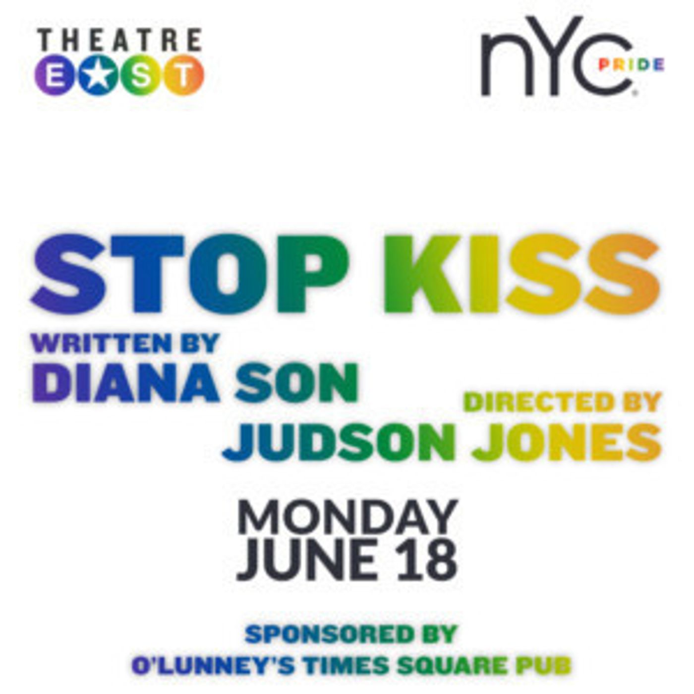 Theatre East And NYC Pride To Present STOP KISS  Image