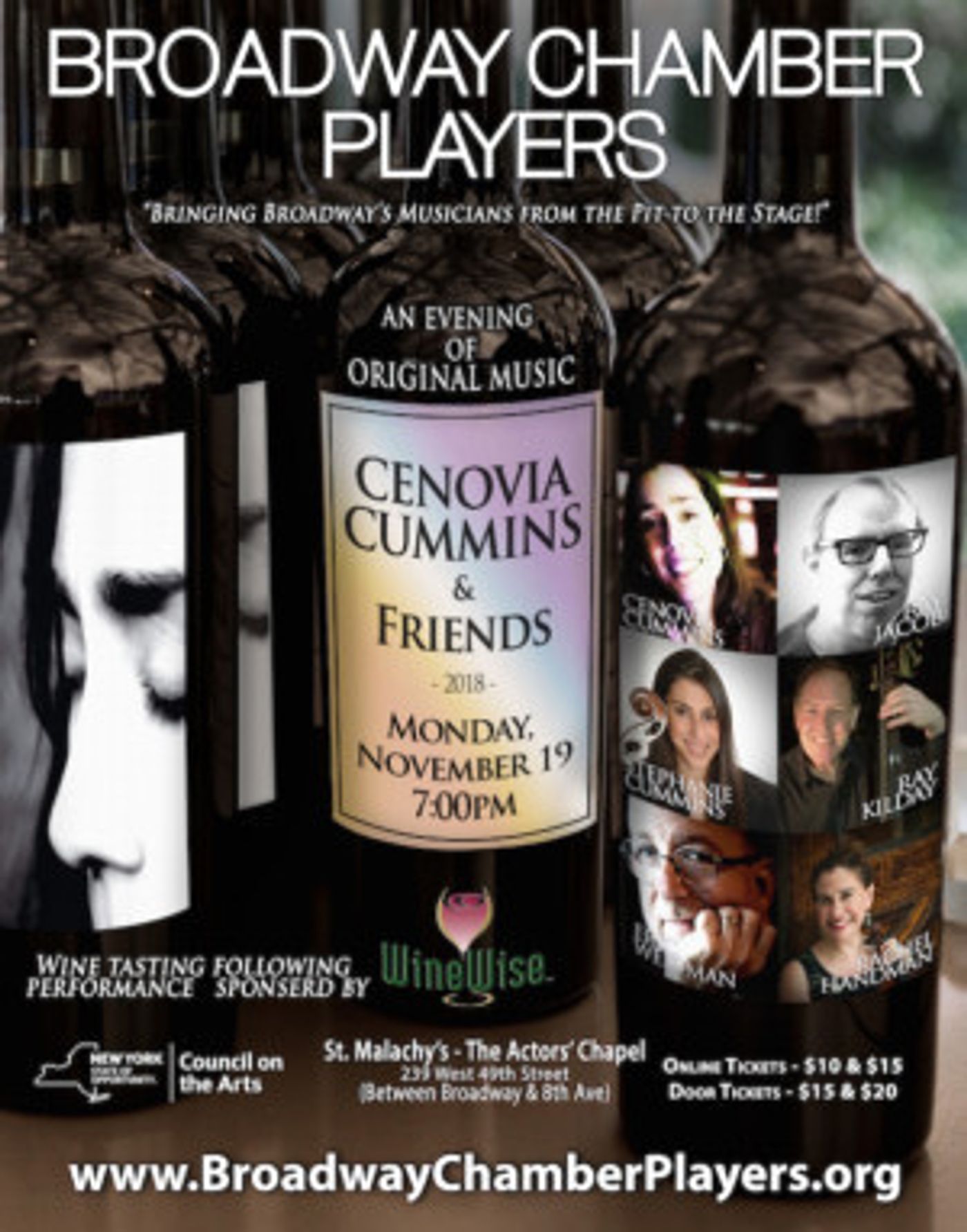 Broadway Chamber Players To Feature Broadway's Most Coveted Musicians  Image