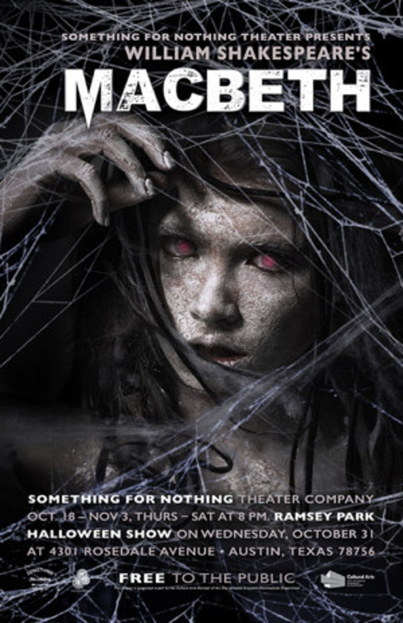 Something For Nothing Theater Presents William Shakespeare's MACBETH  Image