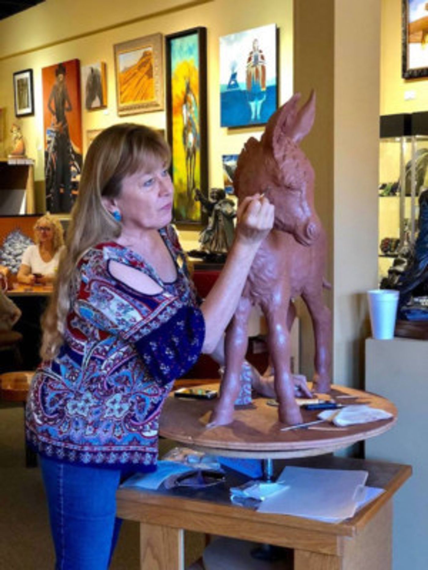 Goldenstein Gallery Unveils Syri Hall's Francesca  Image