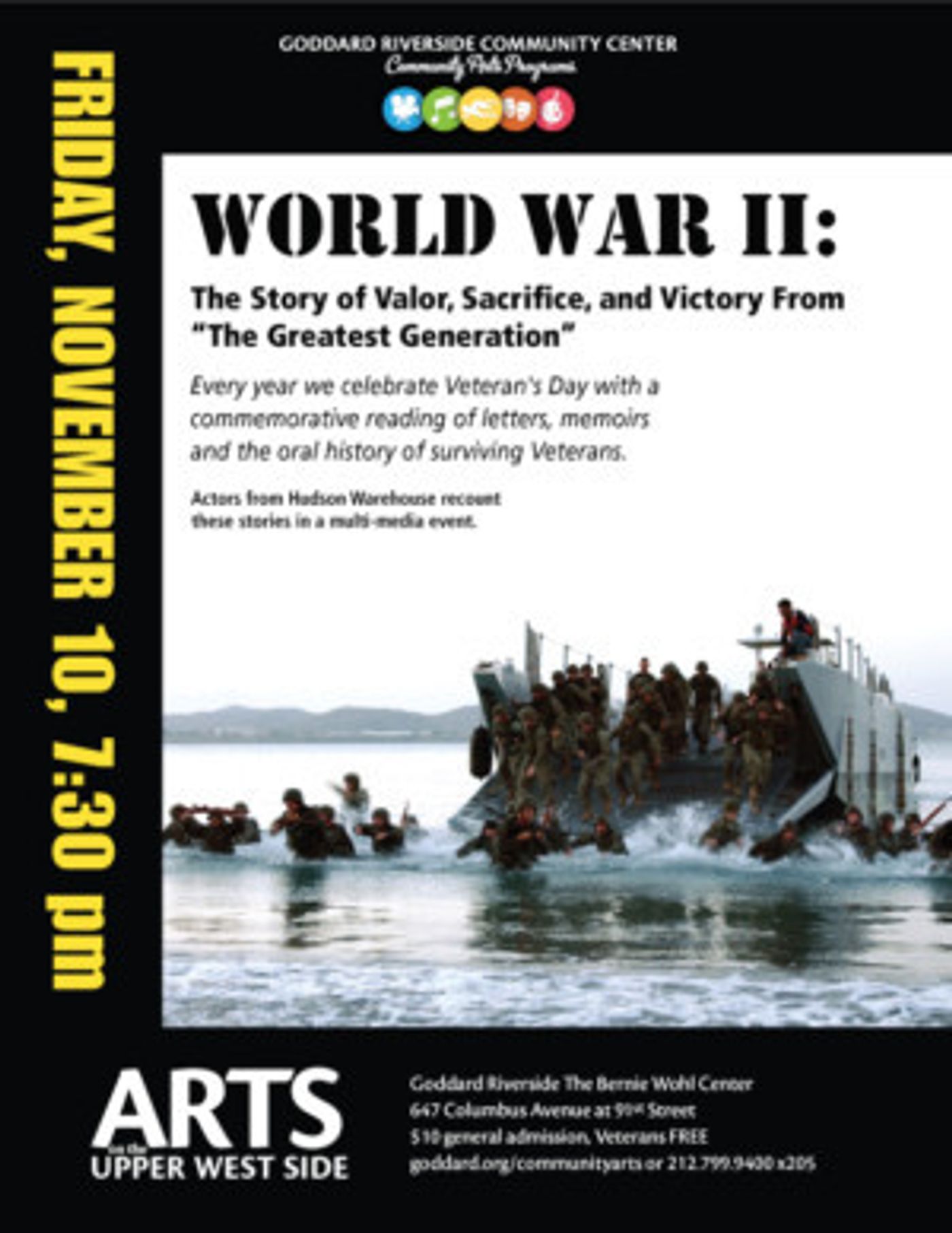 Hudson Warehouse Brings The History Channel On-Stage  Image
