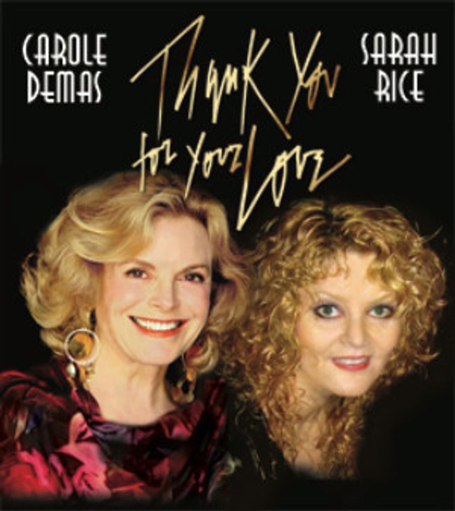 BISTRO WINNER! Broadway's Carole Demas and Sarah Rice Return Engagement Image