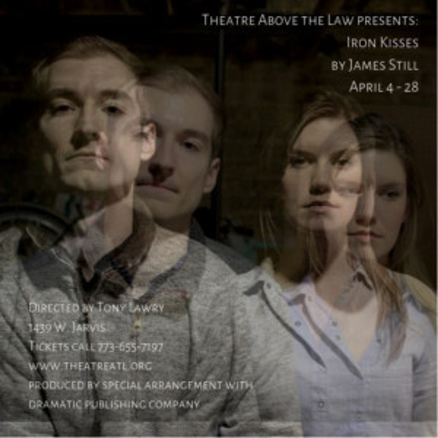 IRON KISSES Comes to Theatre Above The Law  Image