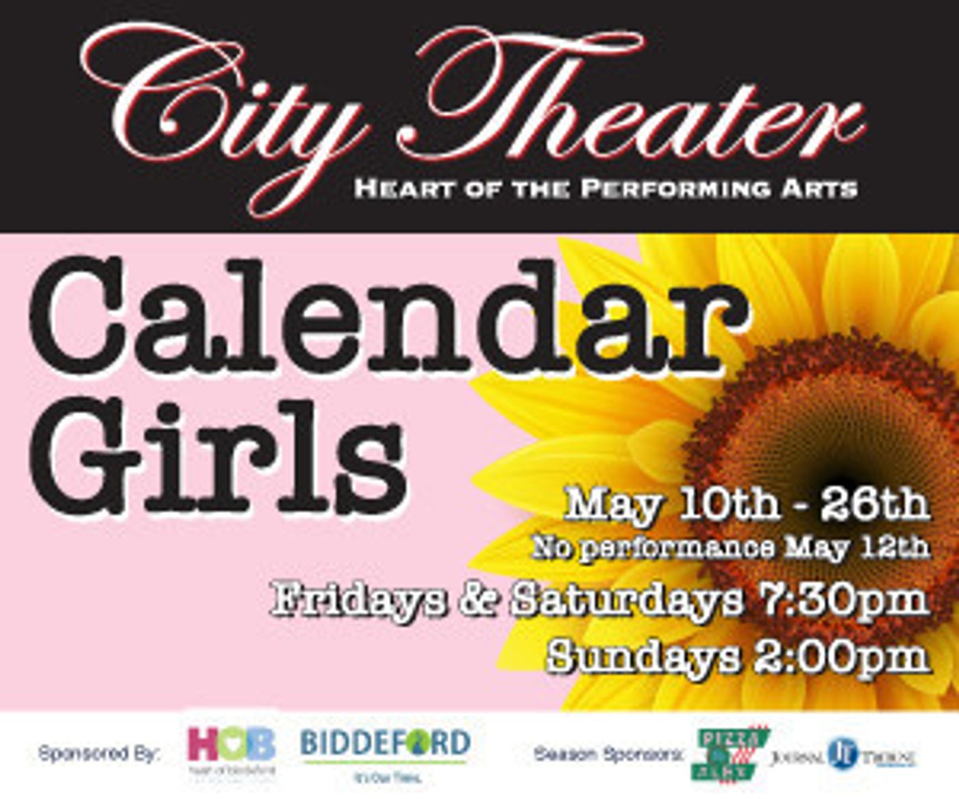 City Theater in Biddeford Announces CALENDAR GIRLS  Image