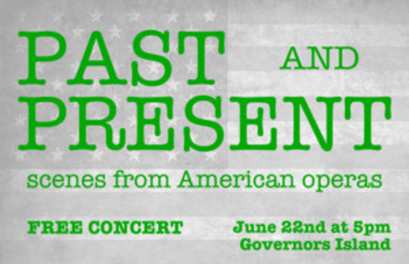 The Little OPERA Theatre Of NY Presents PAST AND PRESENT: SCENES FROM AMERICAN OPERAS  Image